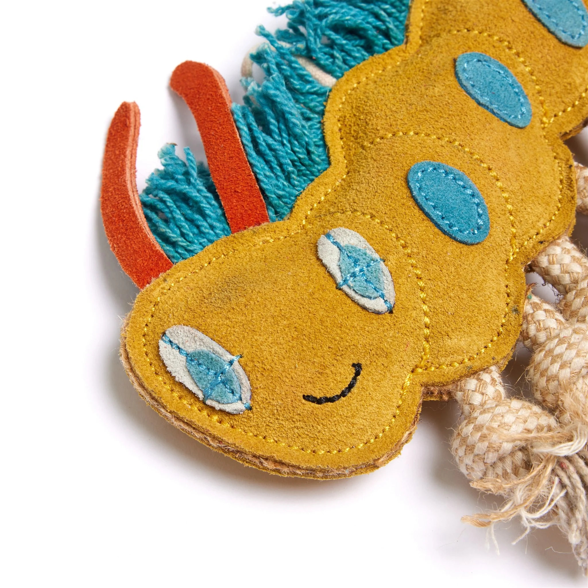 Green&Wild's Hundespielzeug CLARA THE CATERPILLAR