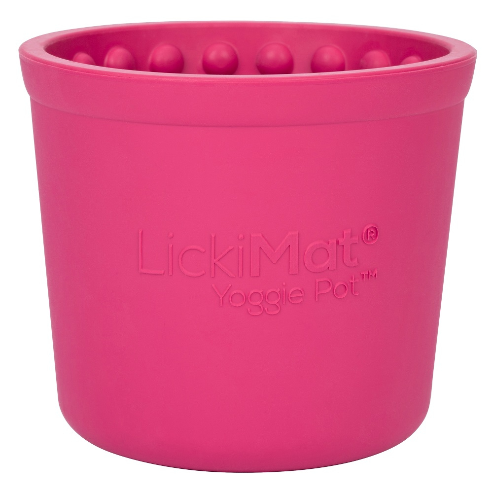 LickiMat® Antischlingnapf YOGGIE POT Pink