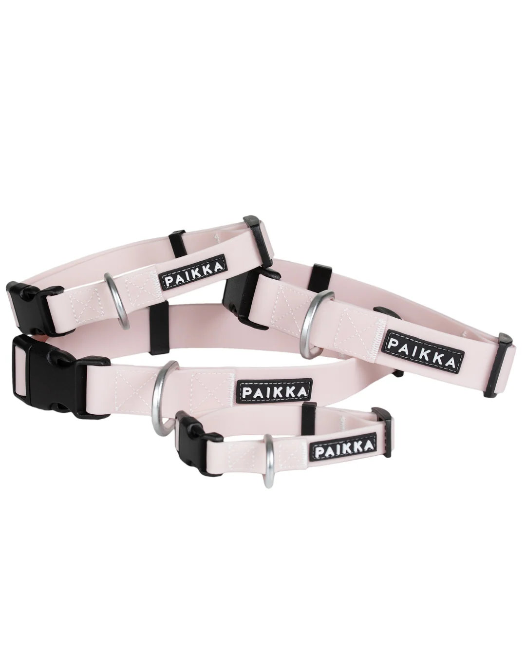 PAIKKA Glow Hundehalsband Rosa – nachleuchtend
