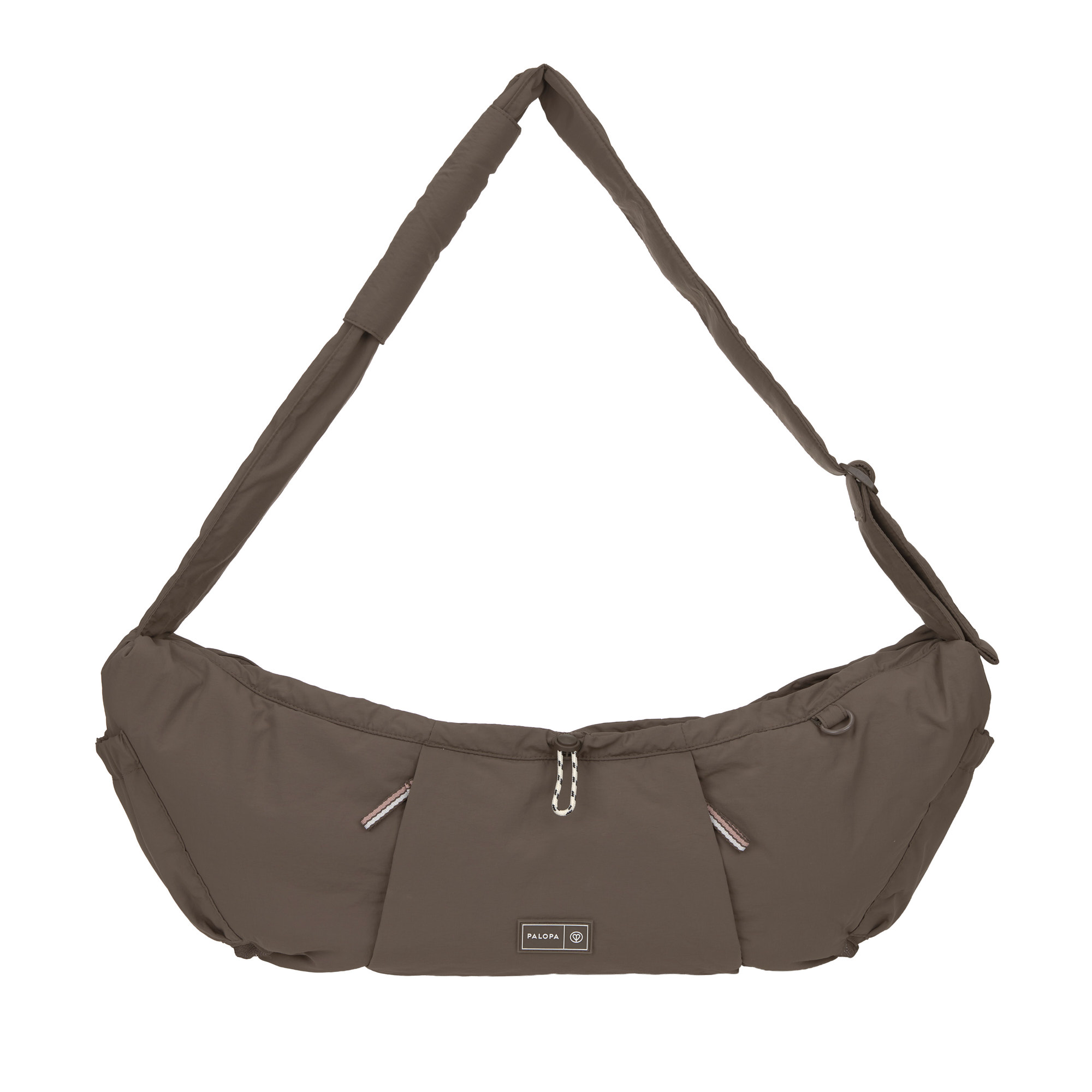 PALOPA Hundetragetasche Crinkled BARA Chocolate