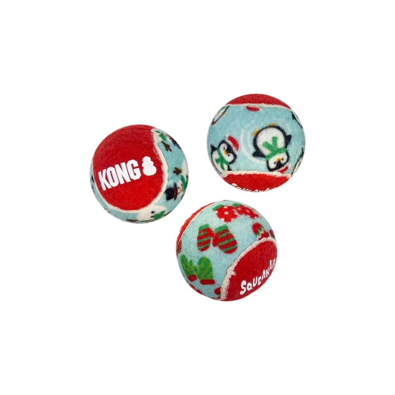 Spielzeug  Holiday KONG® SqueakAir®  Ball, 6 Stück