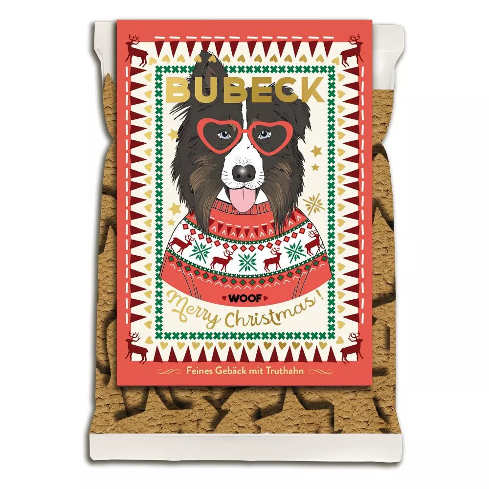 Bubeck Weihnachtskekse Edition 2026 – 210 g getreidefreie Hundekuchen