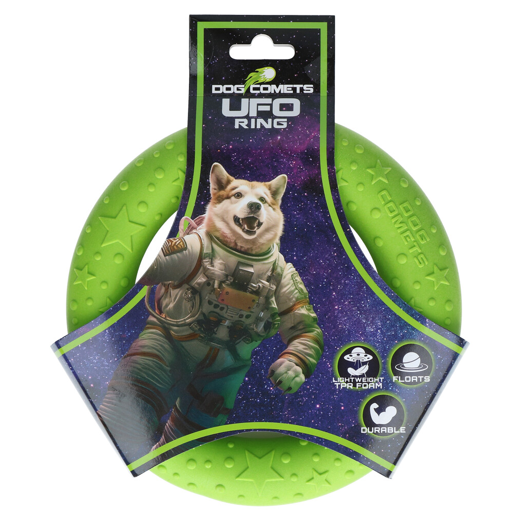Dog Comets UFO Ring Grün