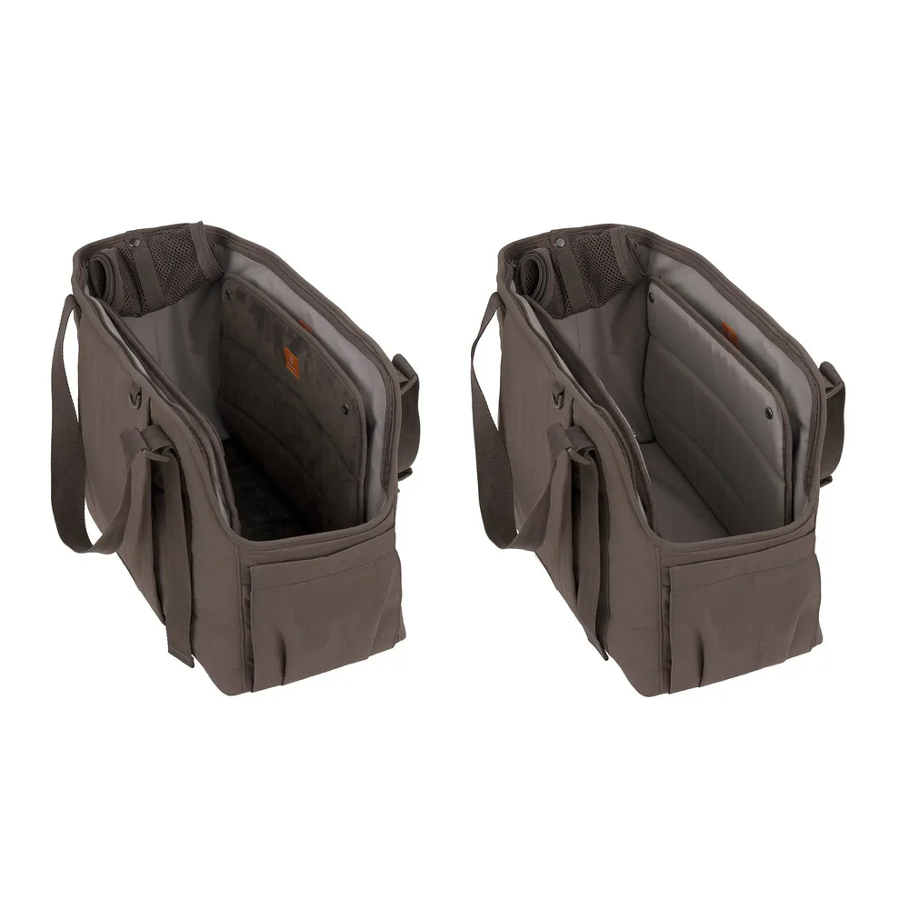 Hundetasche WEDA crinkled chocolate