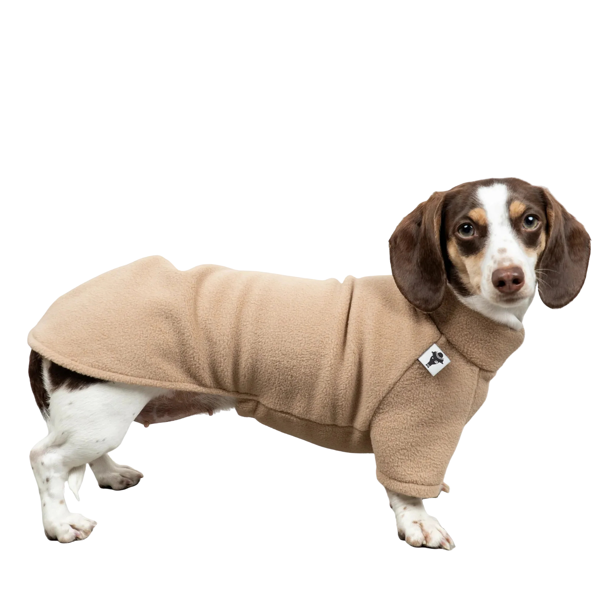 Karma Hund Pullover Dackel Sand Beige
