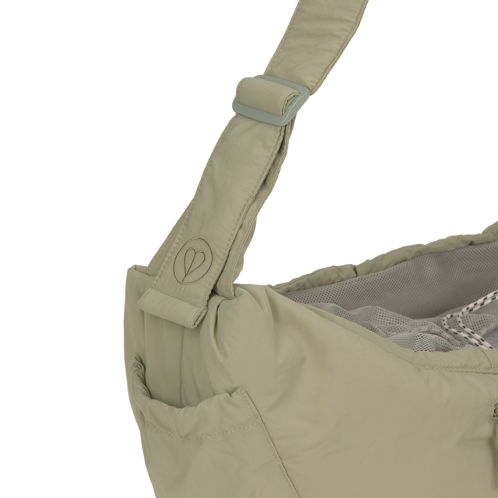 PALOPA Dog Bag BARA Crinkled Pale Olive