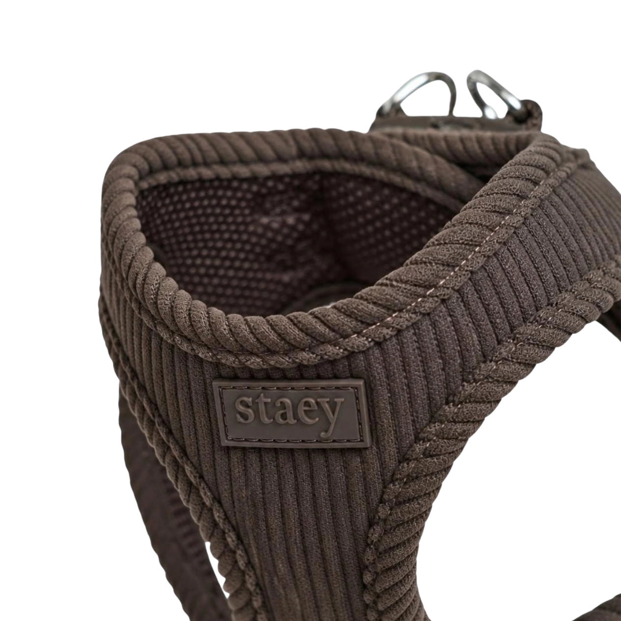 staey Step-In Hundegeschirr SAGA Corduroy Dark Oat