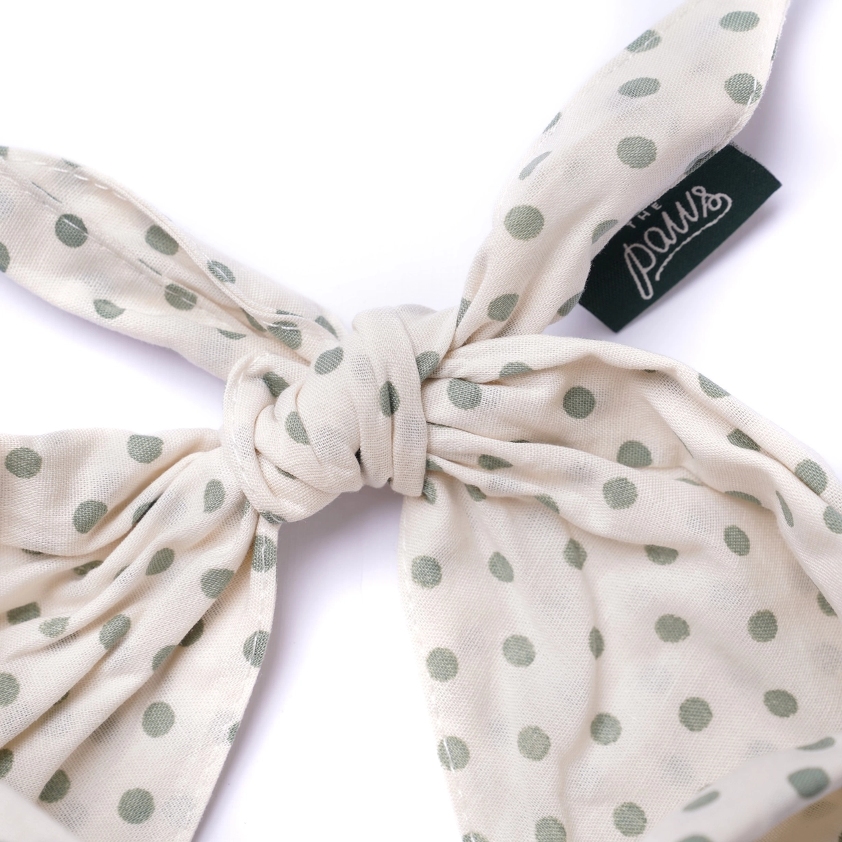 Hundehalstuch POLKA DOTS Green