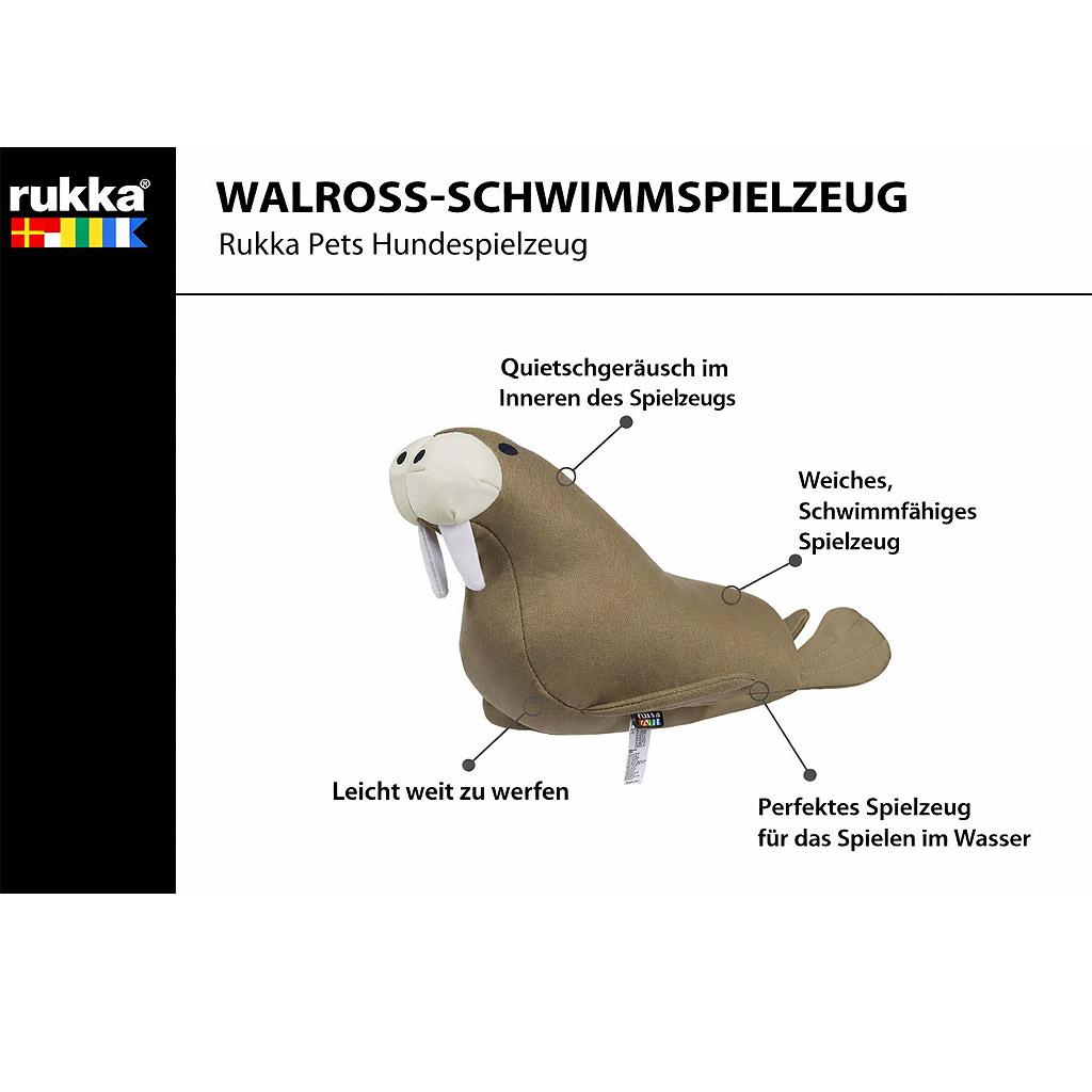 Rukka Pets Wasserspielzeug Walross