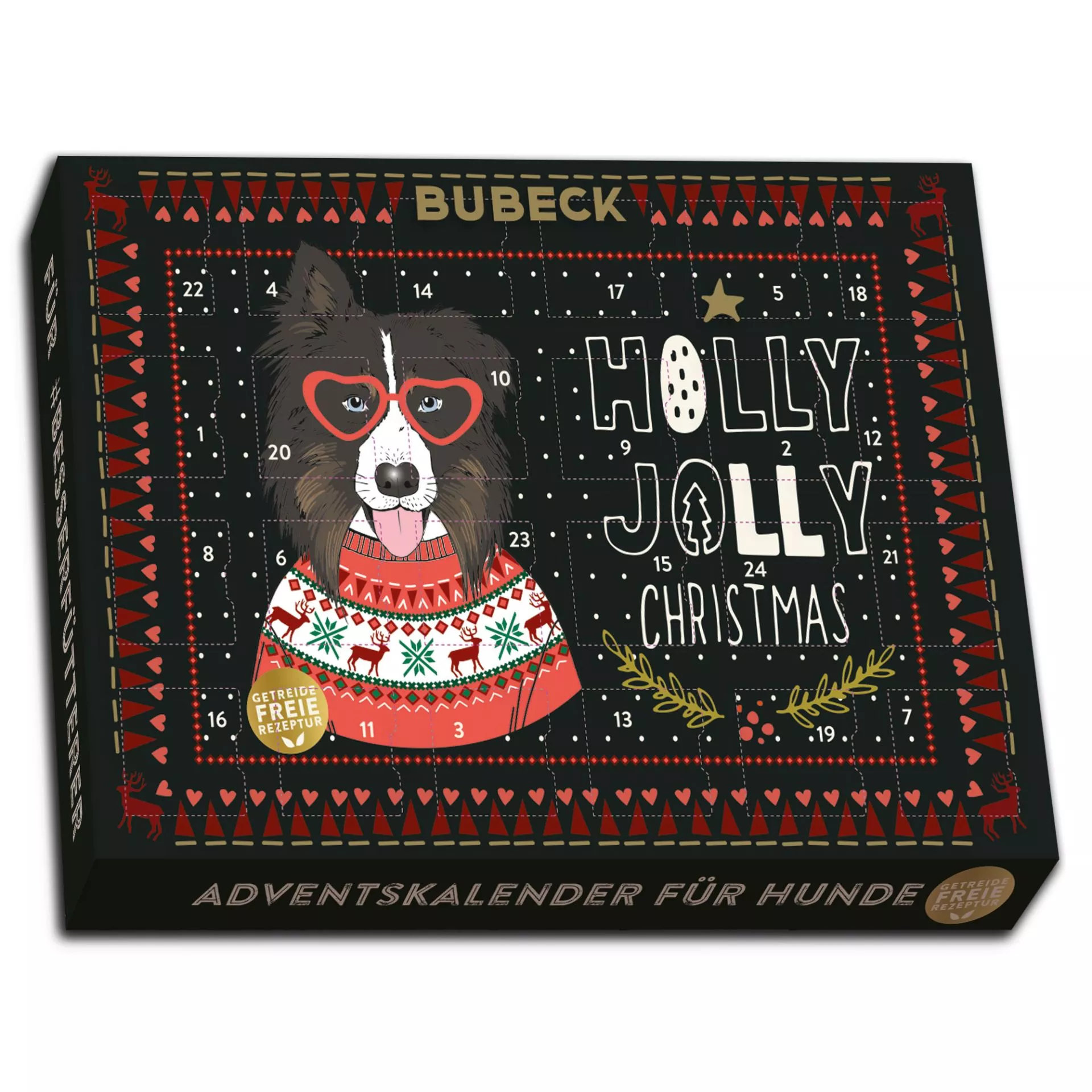 Bubeck HIPSTER Adventskalender 2026 – Getreidefreie Hundekekse
