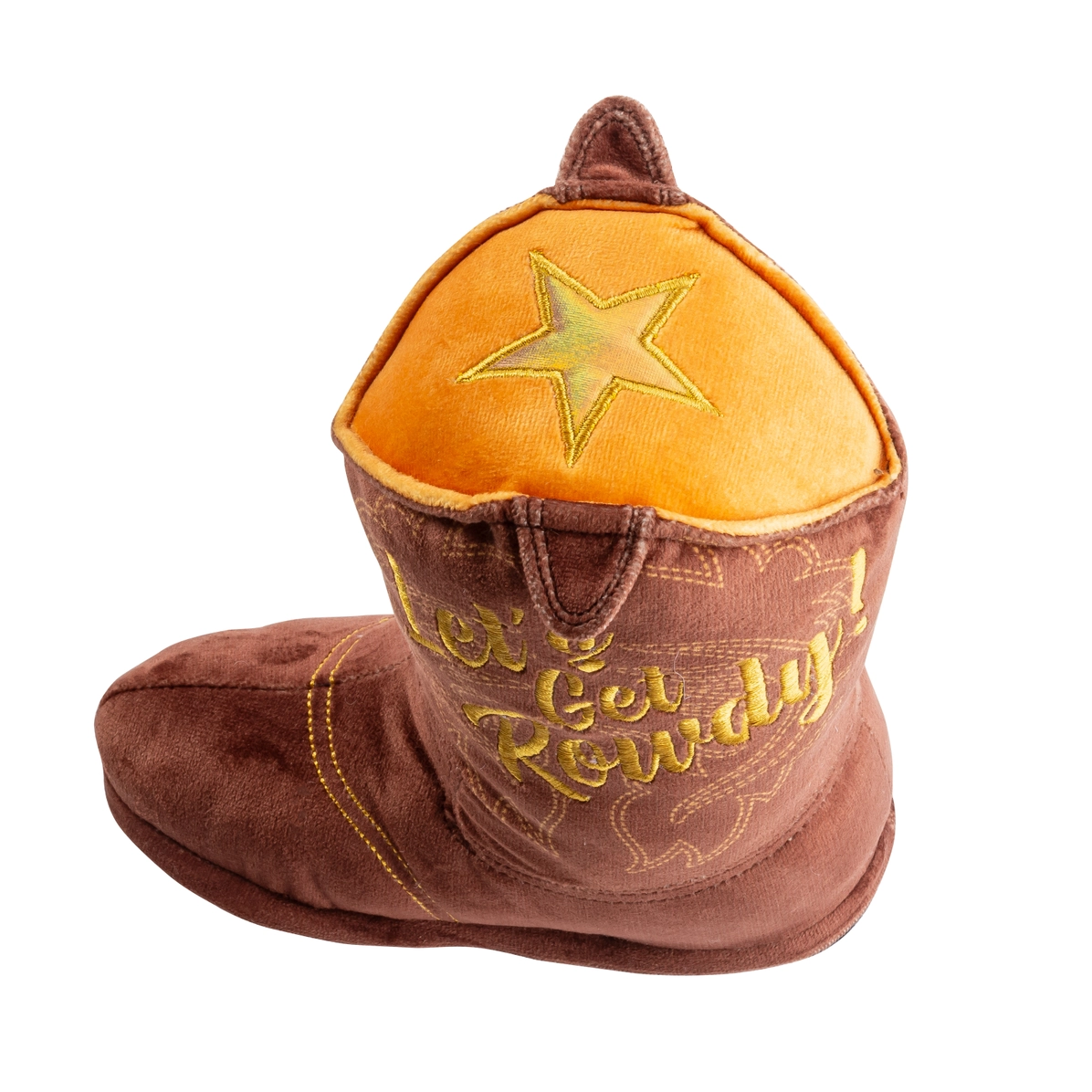 Hundespielzeug COWBOY BOOT Brown