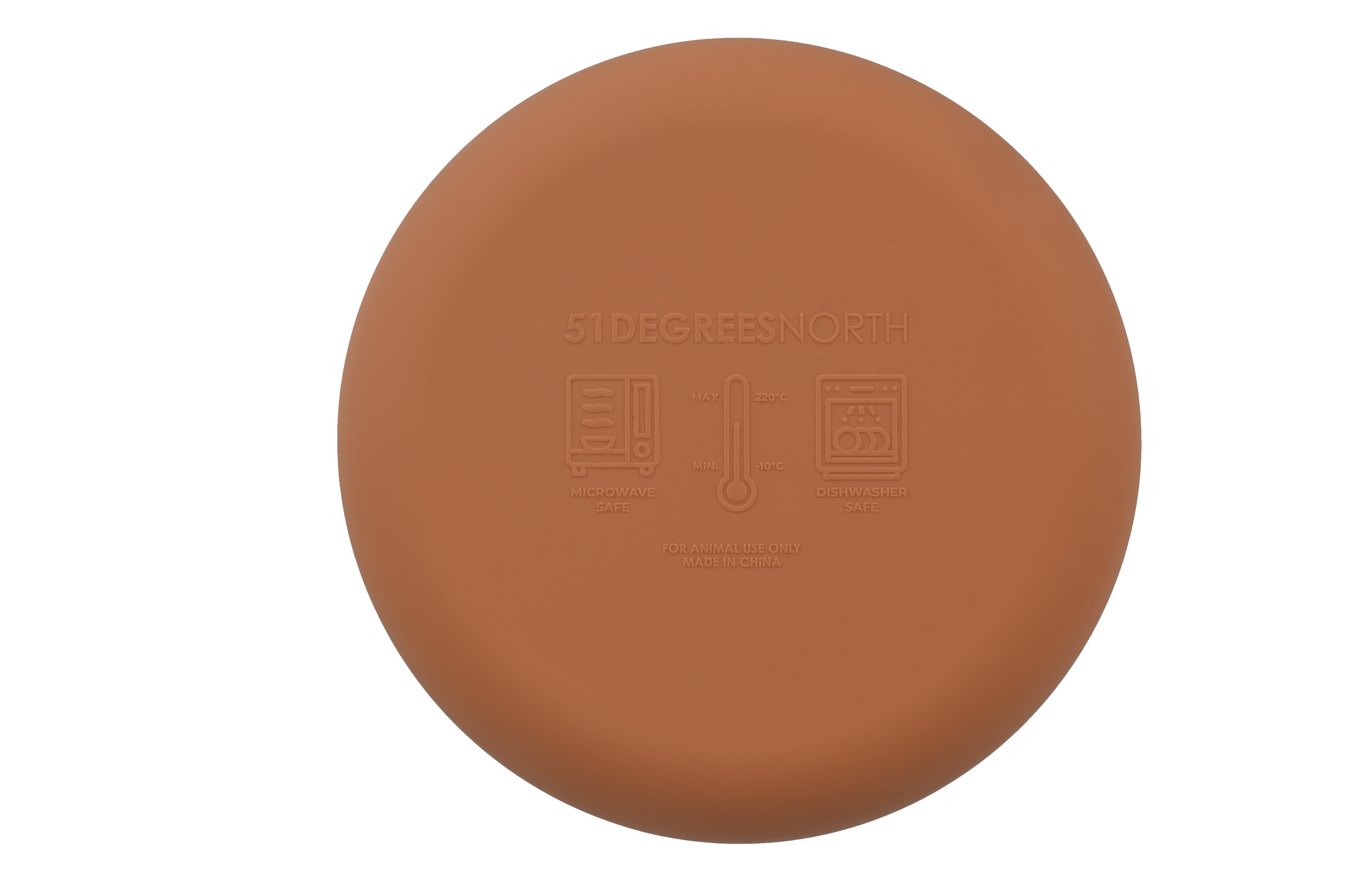 Futternapf SILI BOWL SLOW FEEDER Terracotta 350 ml
