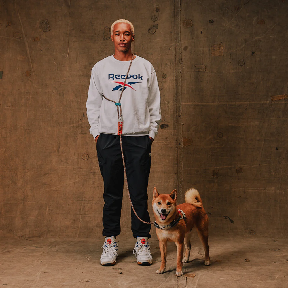 zee.dog Hundeleine Hands-Free Leash Reebok SUEDE Limitiert!!! 