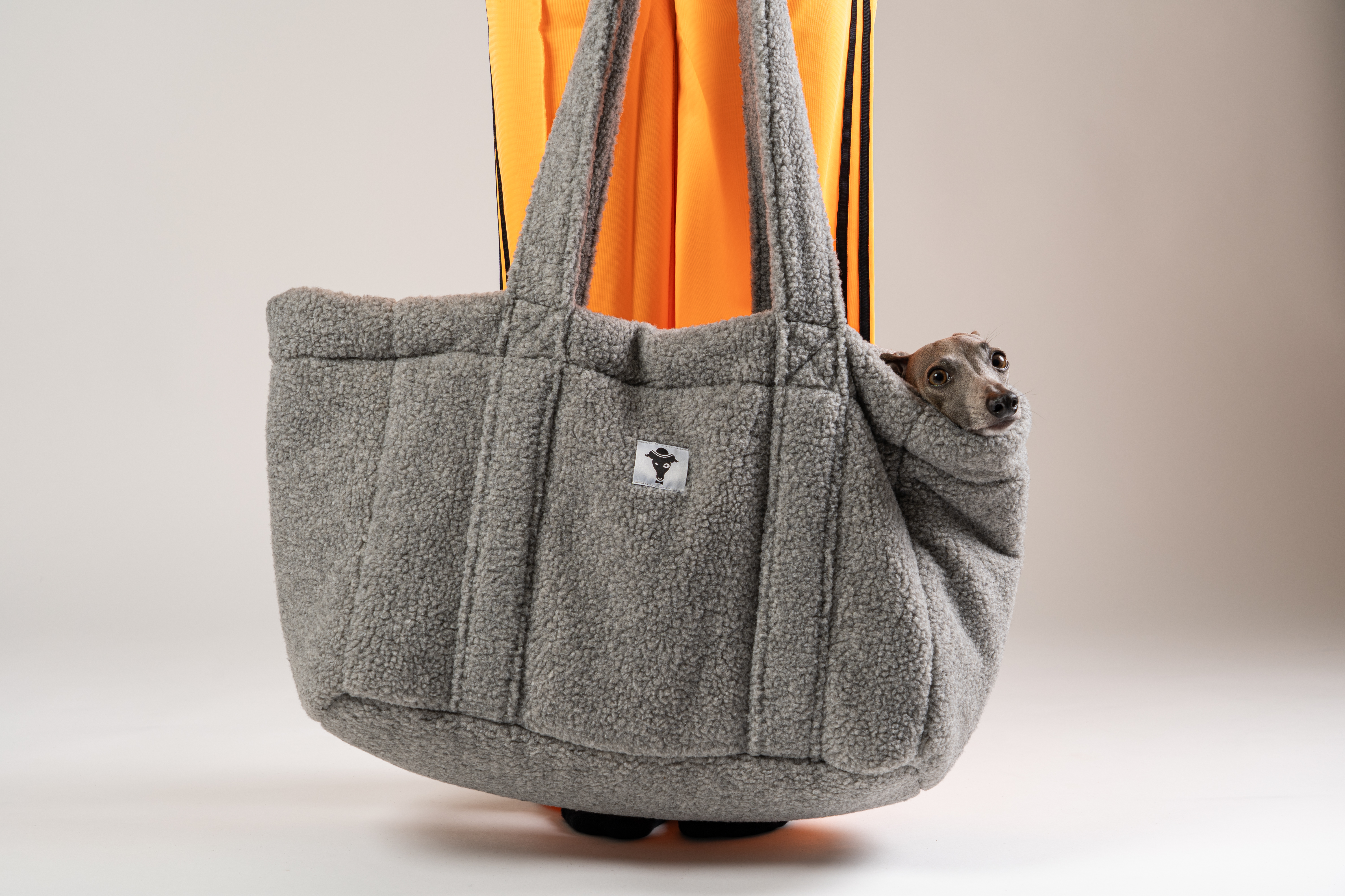 Teddy Shopper Grey