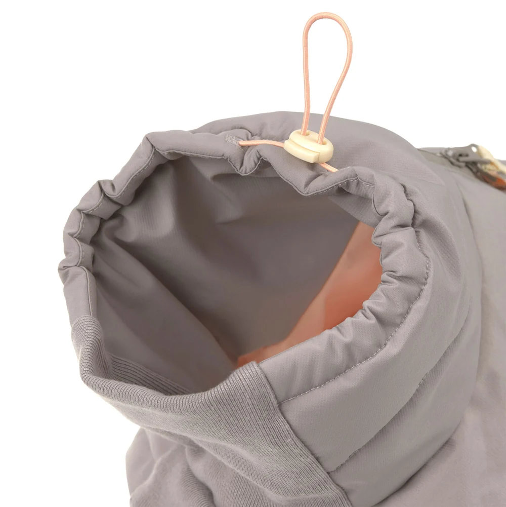 PALOPA Hundewintermantel Nolia Kurz Taupe – reguläre Passform Gr. 3