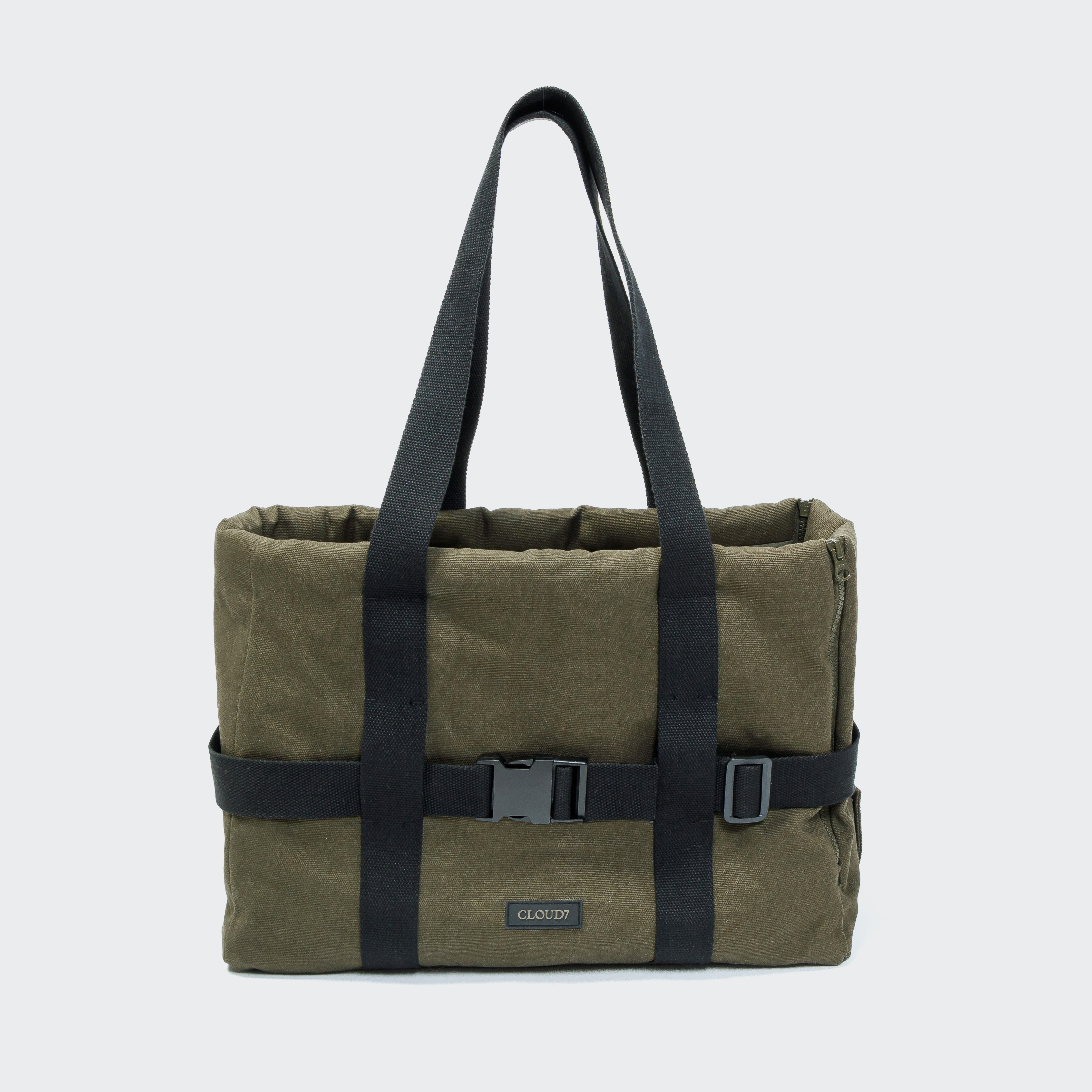 Hundetasche TURIN Canvas Olive