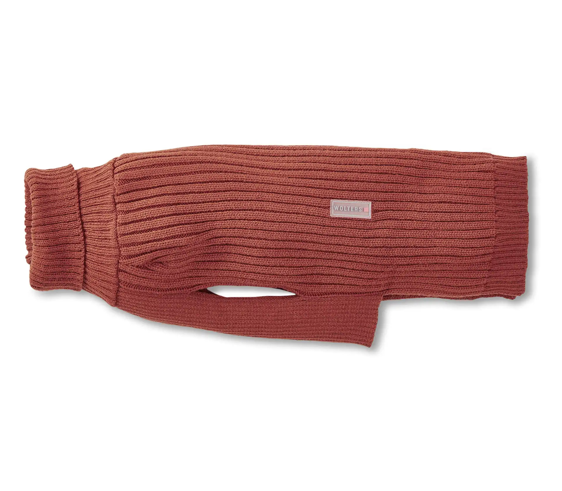 WOLTERS Strickpullover Ribsty rost