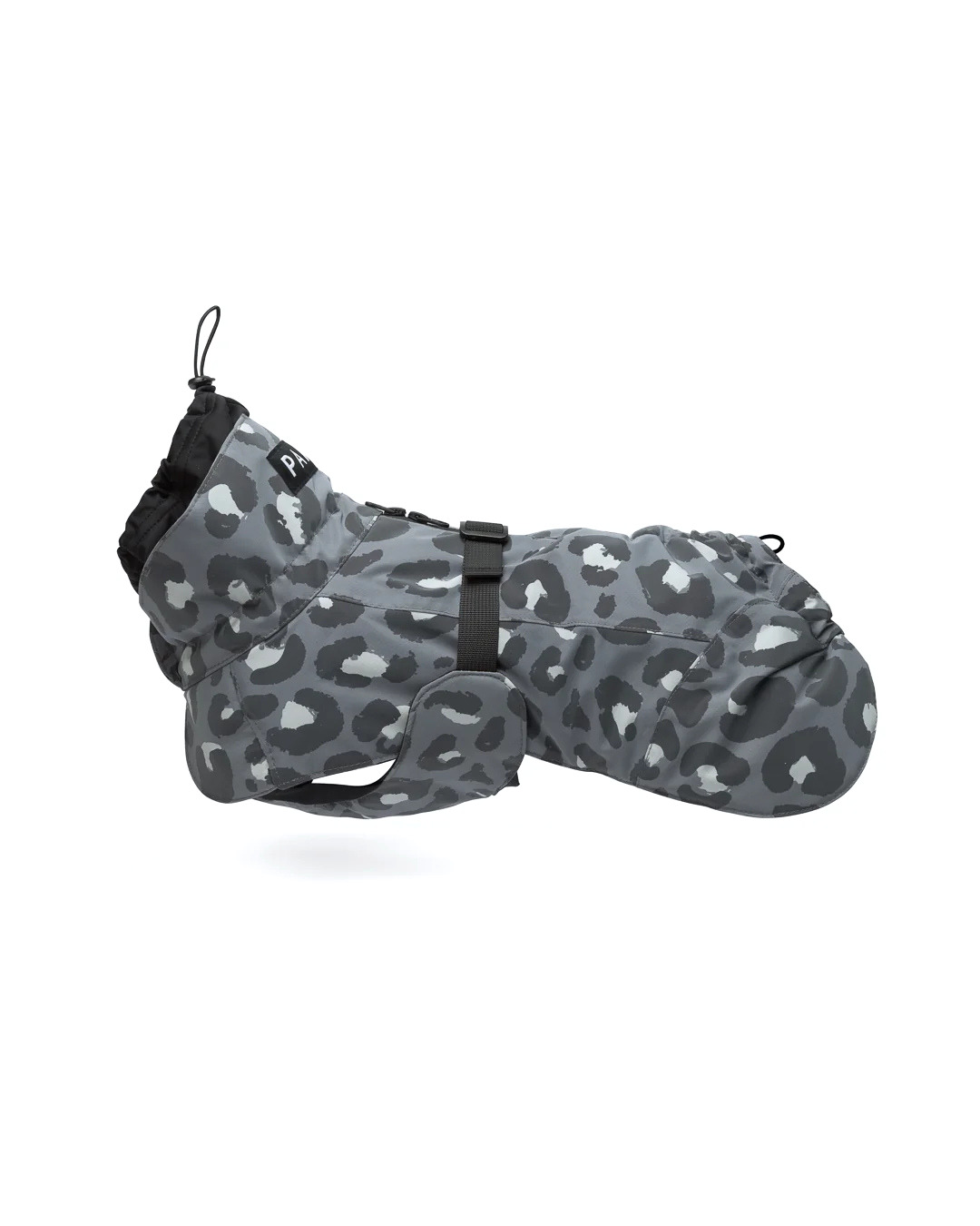 PAIKKA Visibility Hundewintermantel Seawool Grau Leo