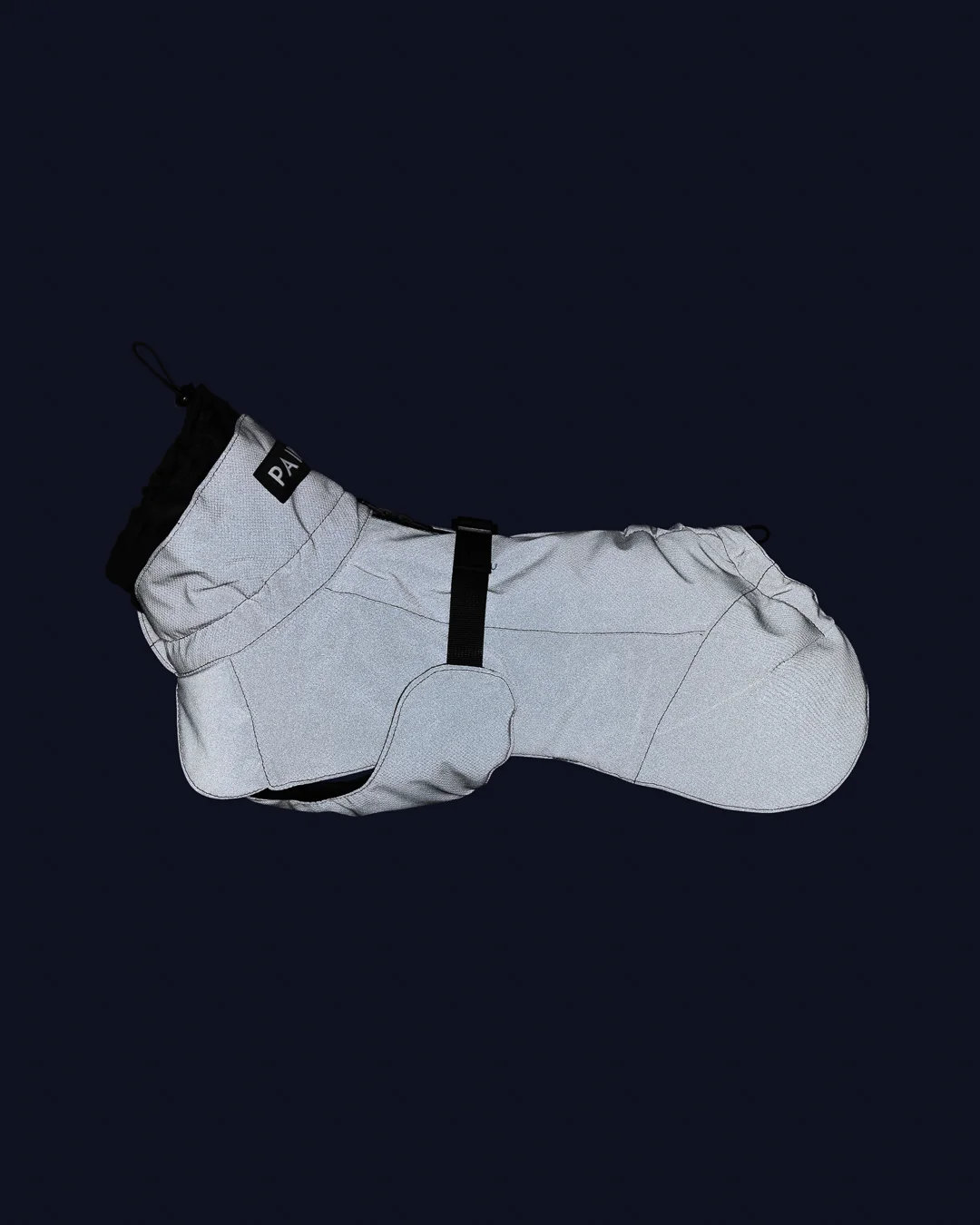 PAIKKA Visibility Hundewintermantel Seawool Dark Gr. 25