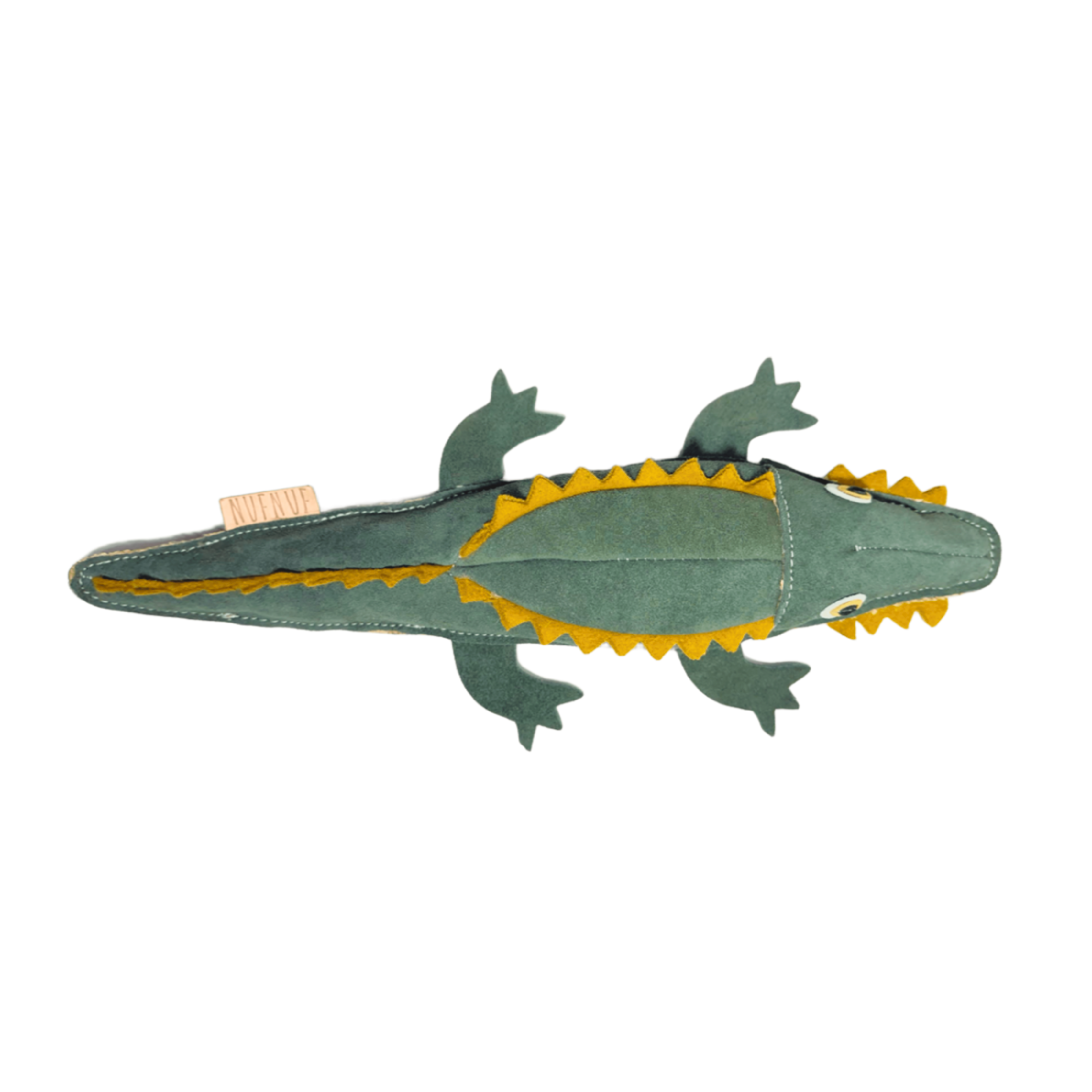 NUFNUF SCOOBY CROCODILE – Hundespielzeug aus Wildleder