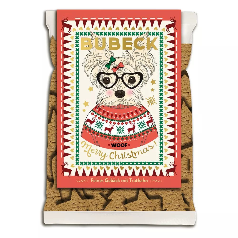 Bubeck Weihnachtskekse Edition 2026 – 210 g getreidefreie Hundekuchen