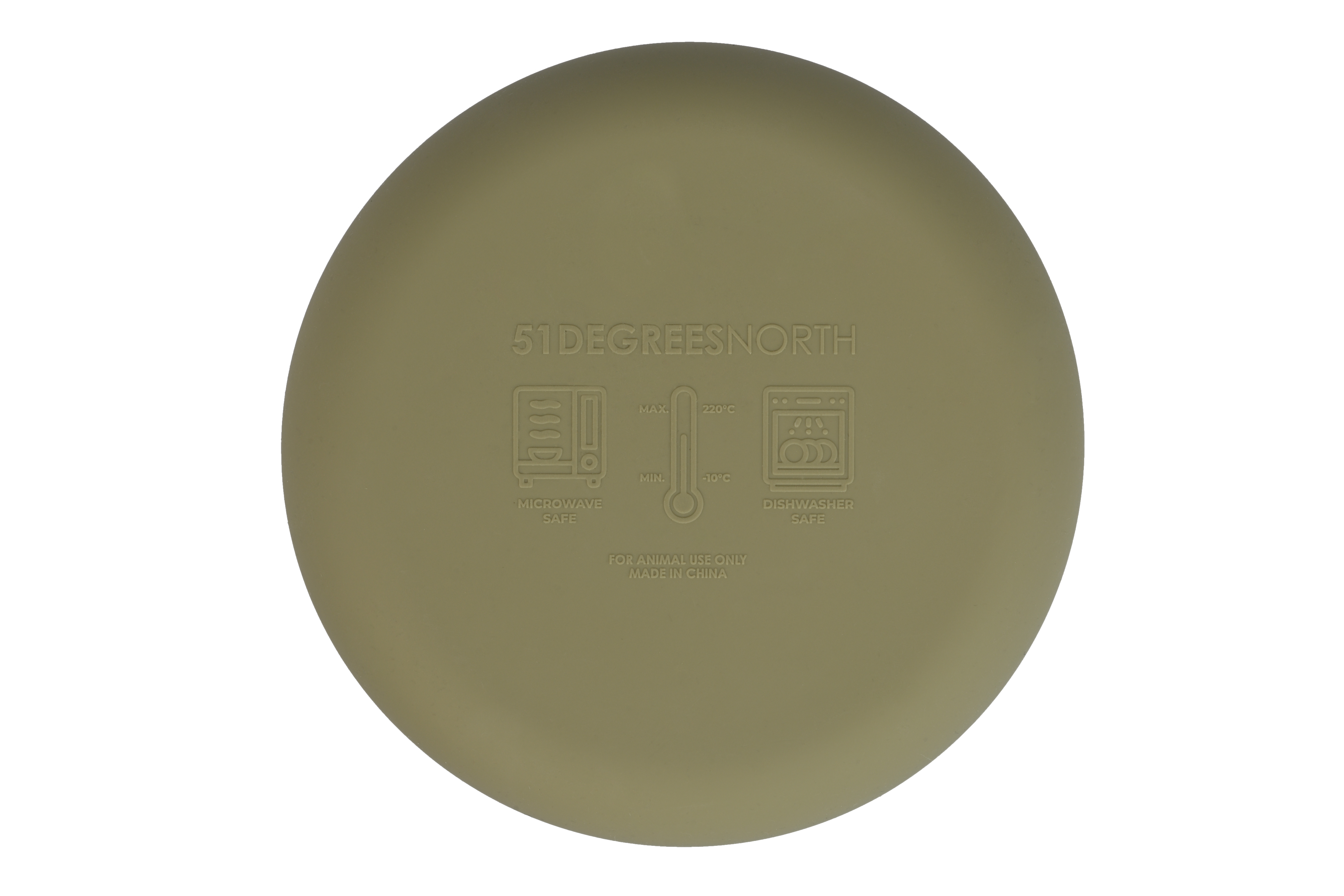 Futternapf SILI BOWL CLASSIC Khaki 350 ml