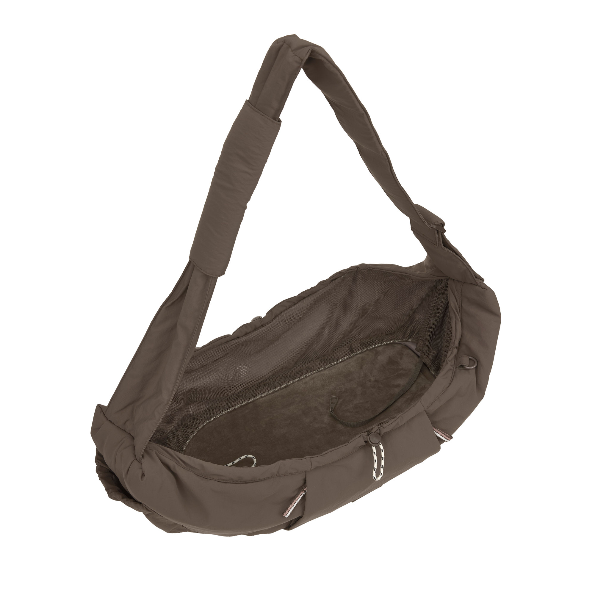 PALOPA Hundetragetasche Crinkled BARA Chocolate