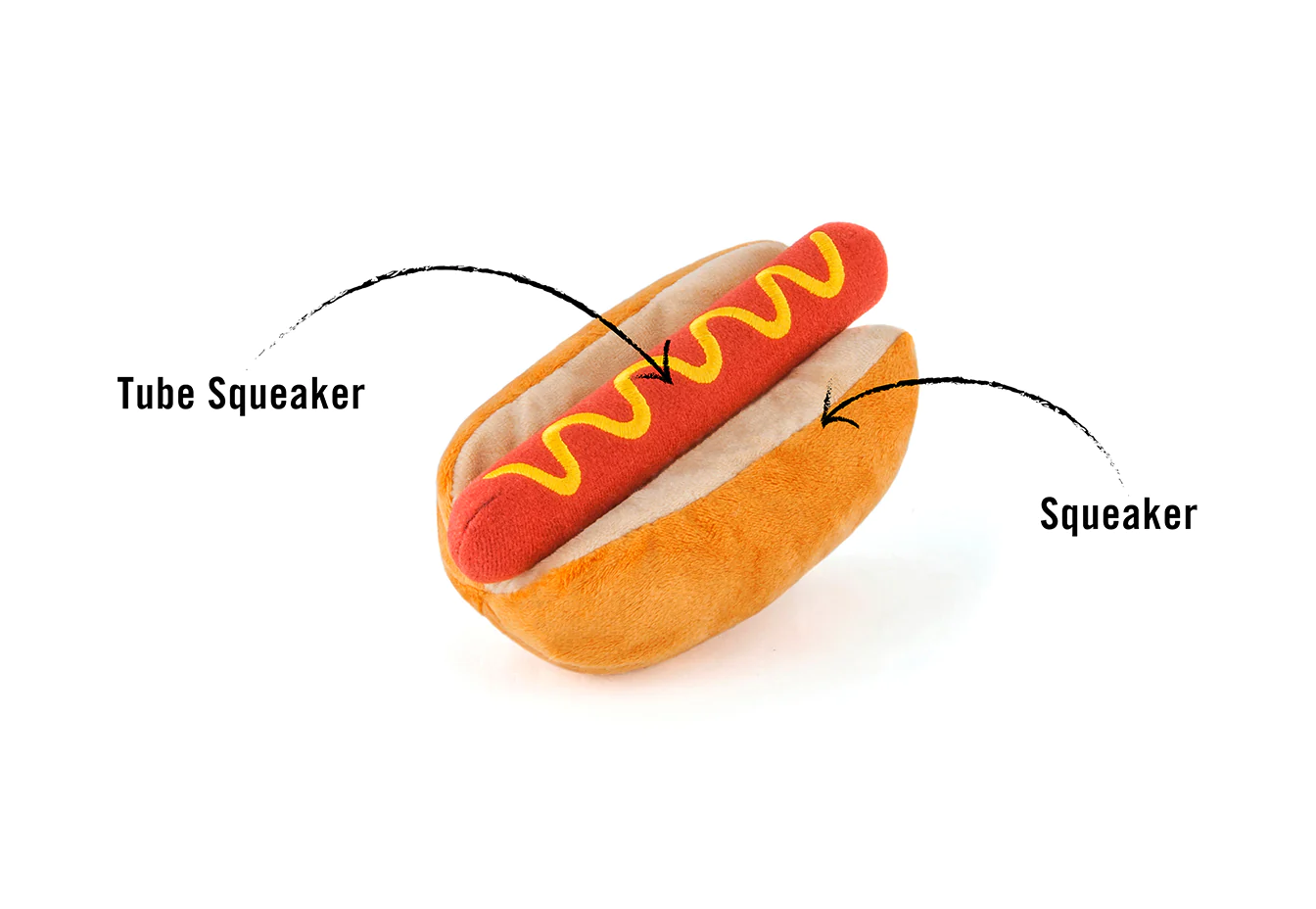 Hundespielzeug HOT DIGGY DOG Hot Dog
