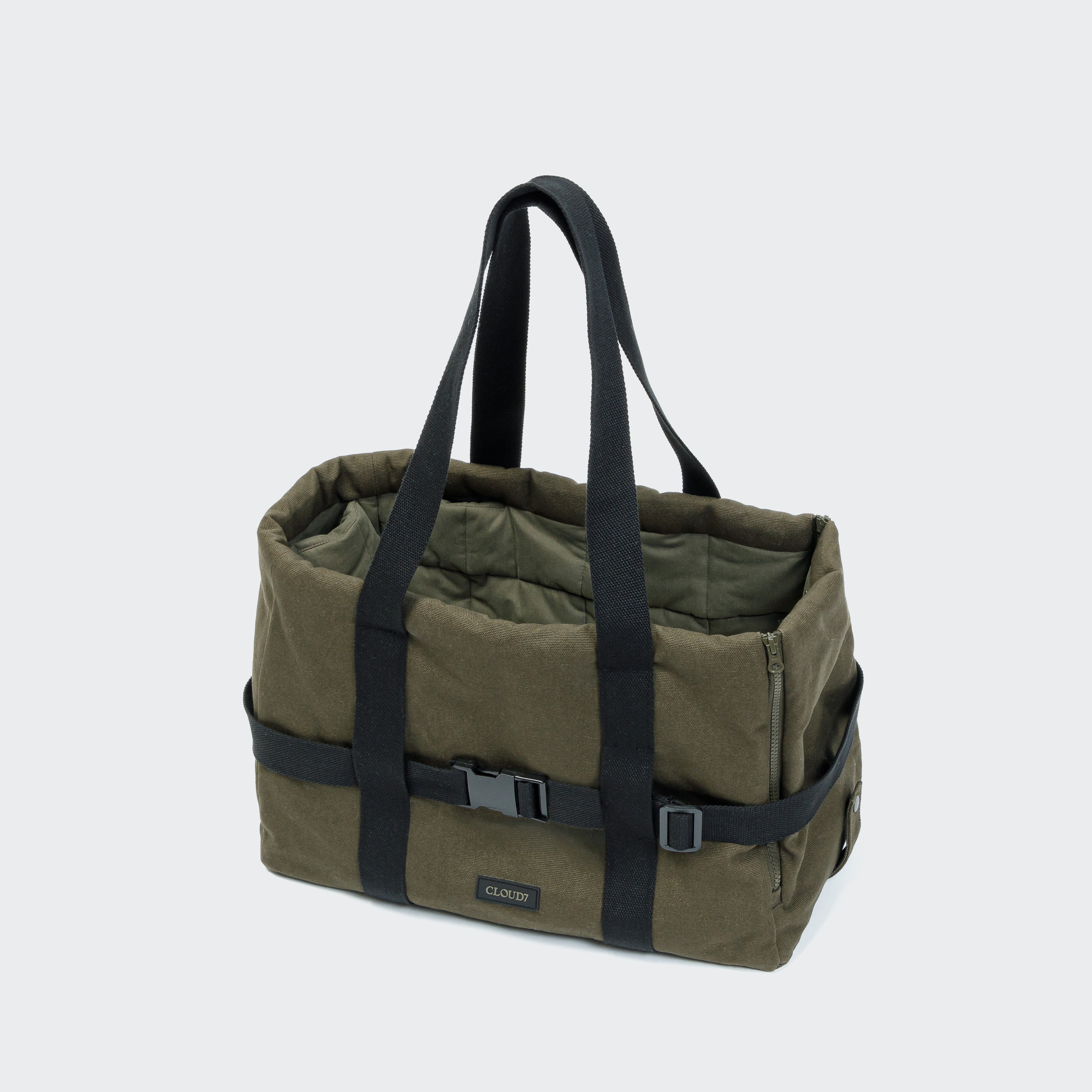 Hundetasche TURIN Canvas Olive