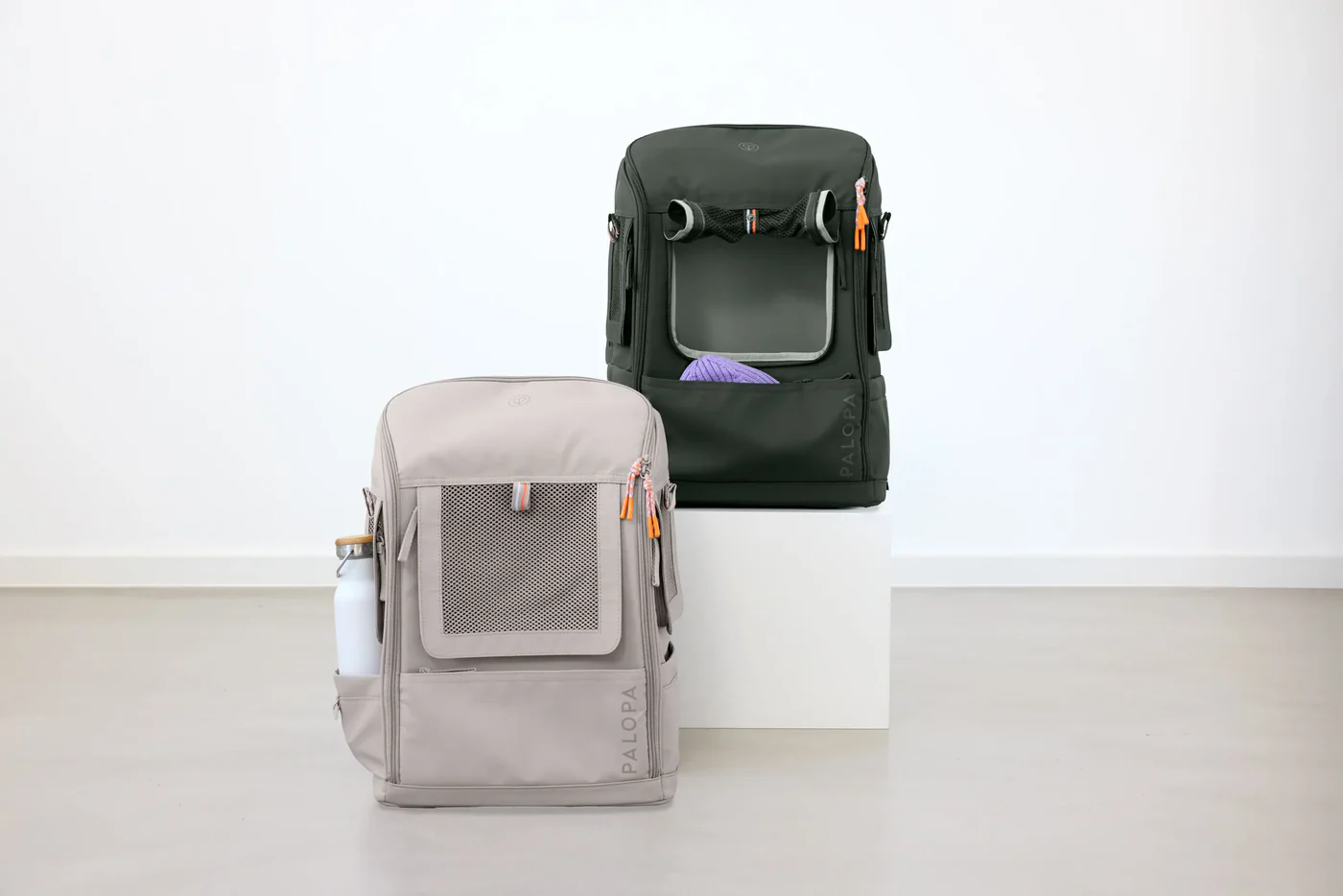 Hundetragerucksack KARI taupe