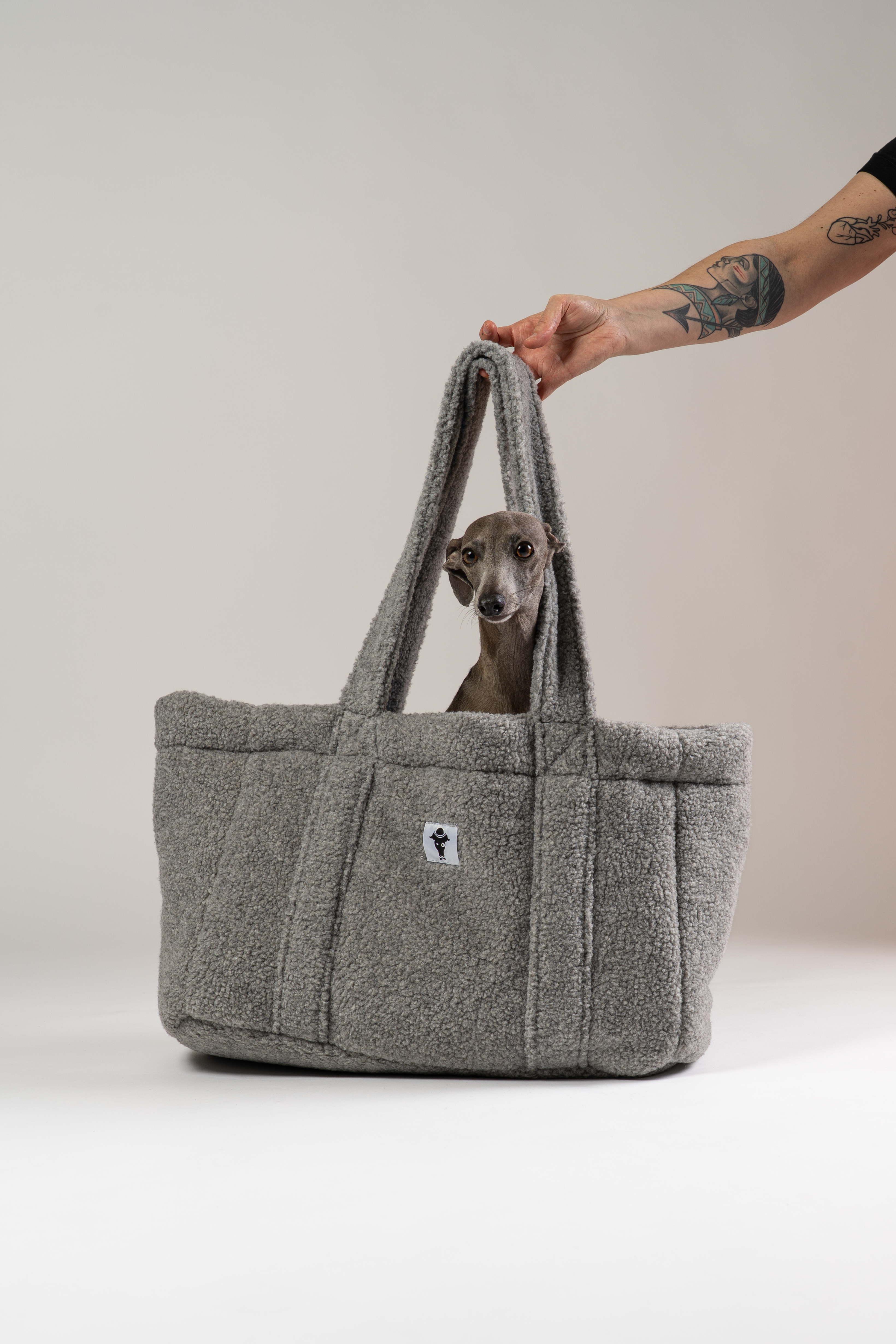 Teddy Shopper Grey