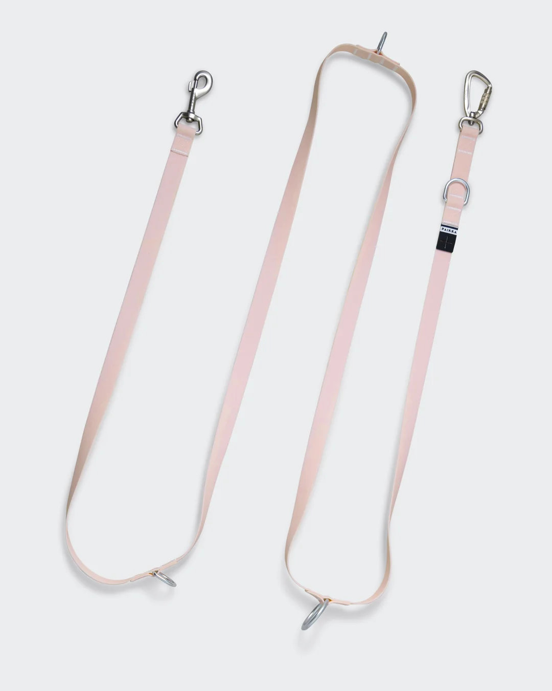 PAIKKA GLOW Hundeleine Rosa – Nachleuchtende Führleine 300 cm