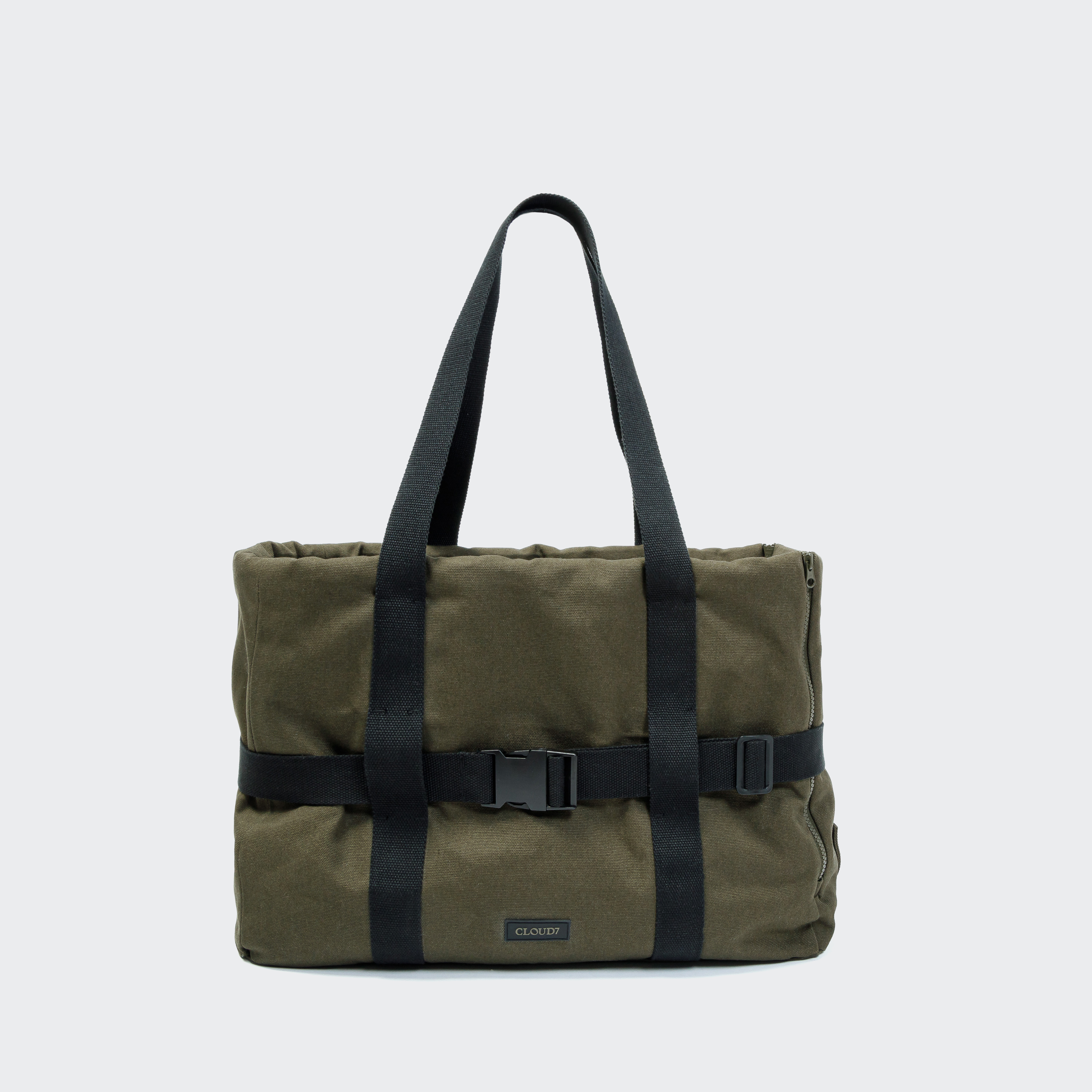 Hundetasche TURIN Canvas Olive