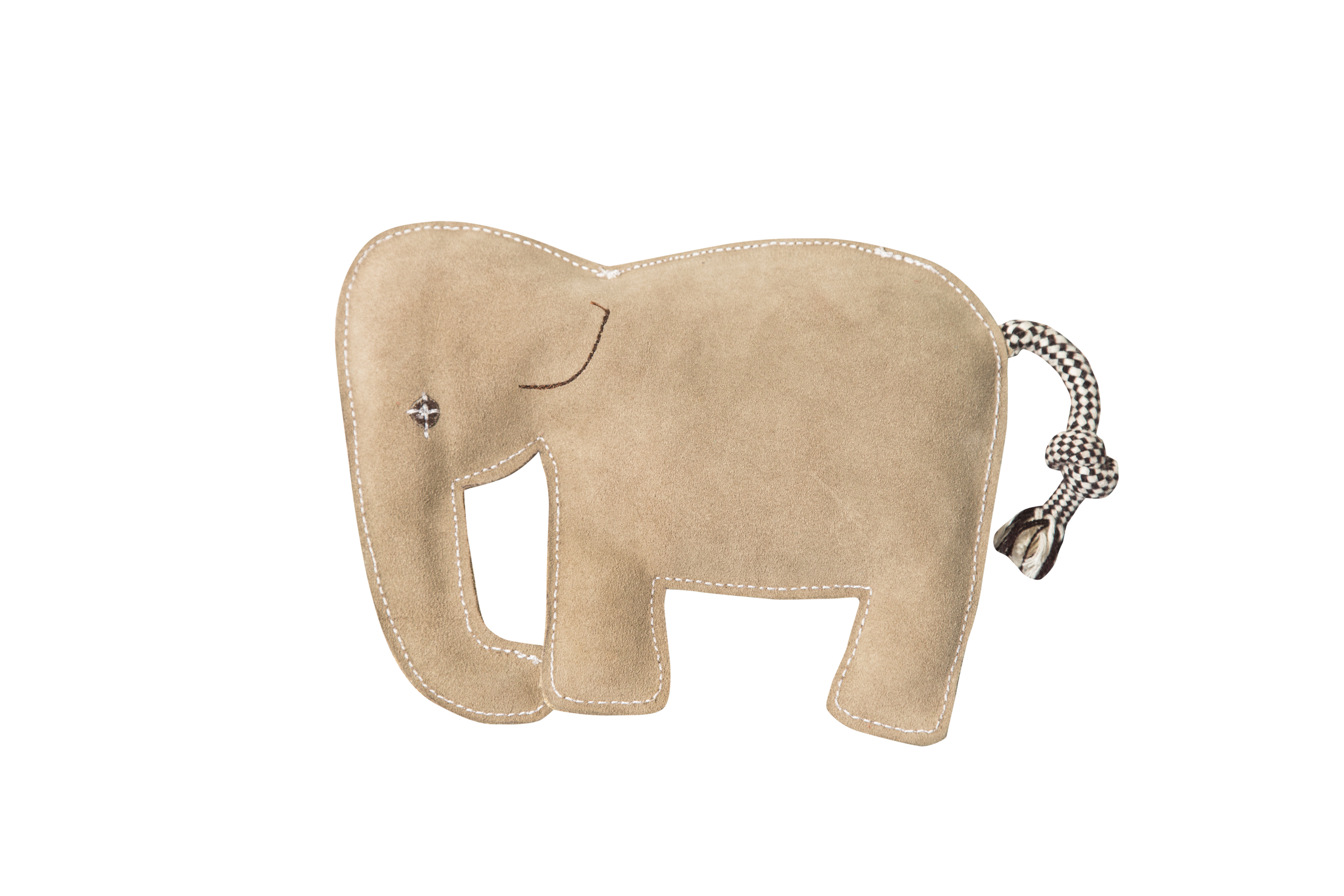Spielzeug SCOOBY ELEPHANT aus Wildleder