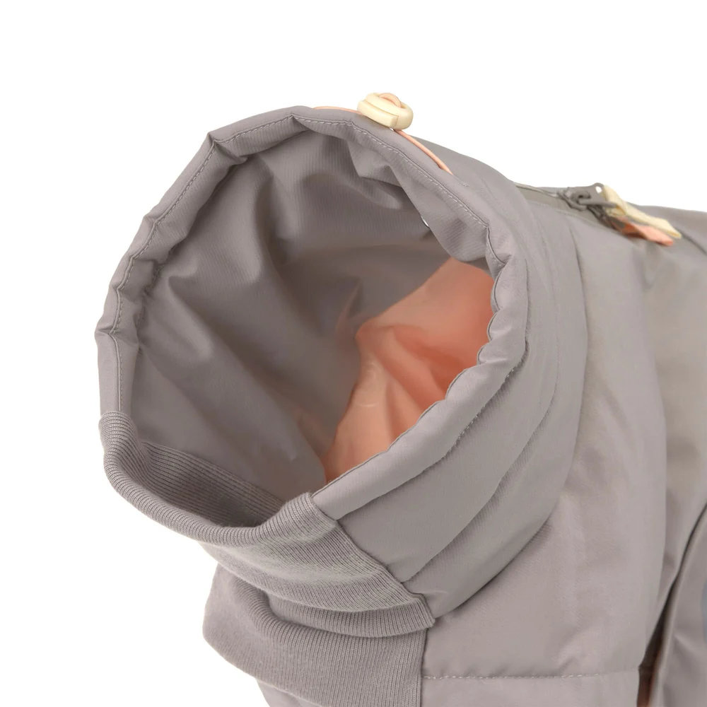 PALOPA Hundewintermantel Nolia Kurz Taupe – reguläre Passform Gr. 3