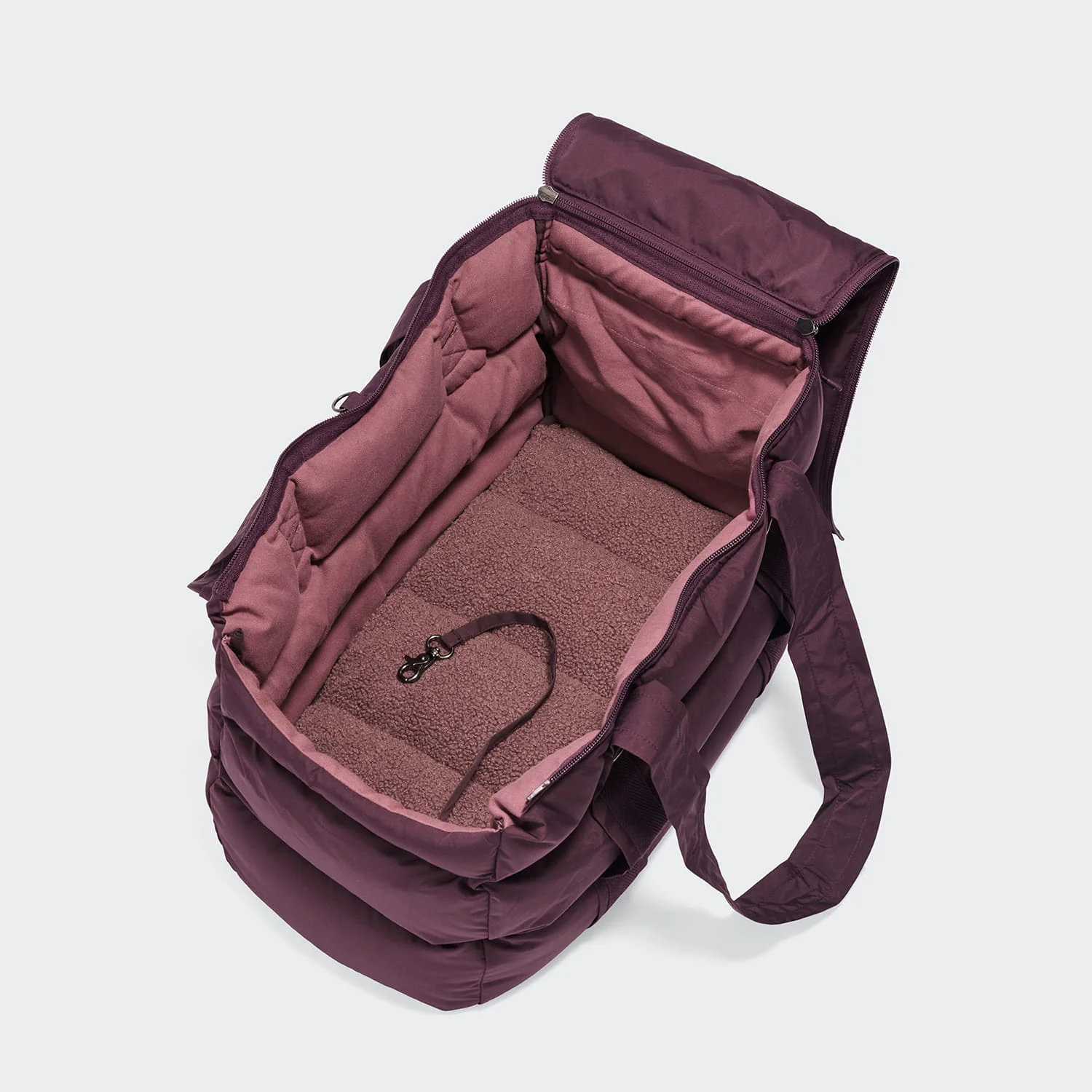 CLOUD7 Hundetasche MONTREAL 2.0 Dark Aubergine Gr. S