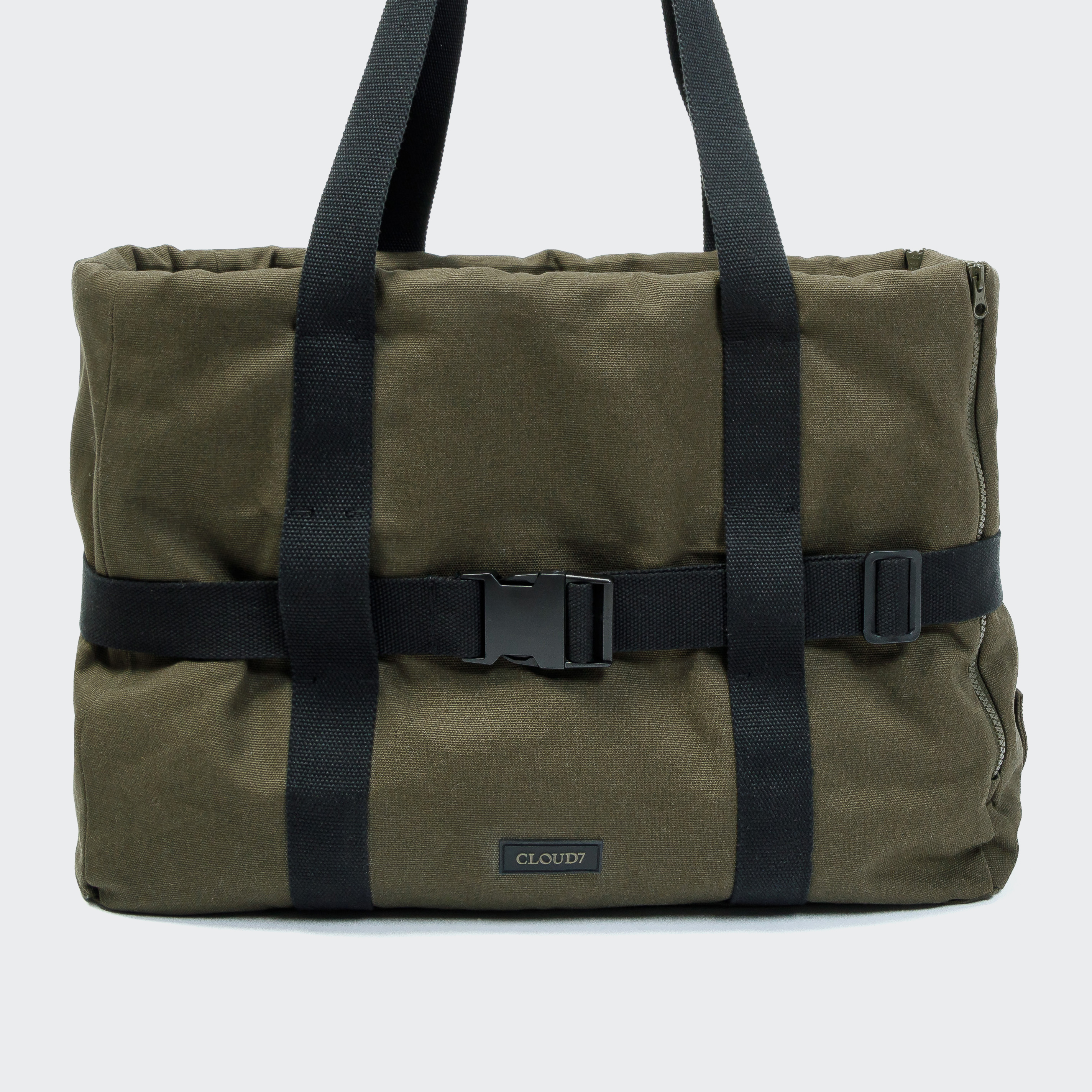 Hundetasche TURIN Canvas Olive