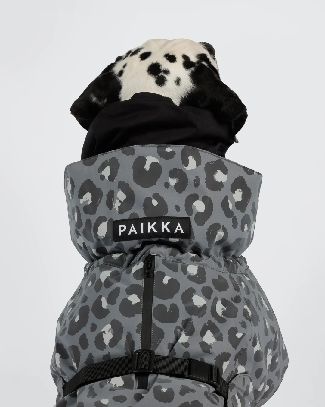 PAIKKA Visibility Hundewintermantel Seawool Grau Leo Gr. 25