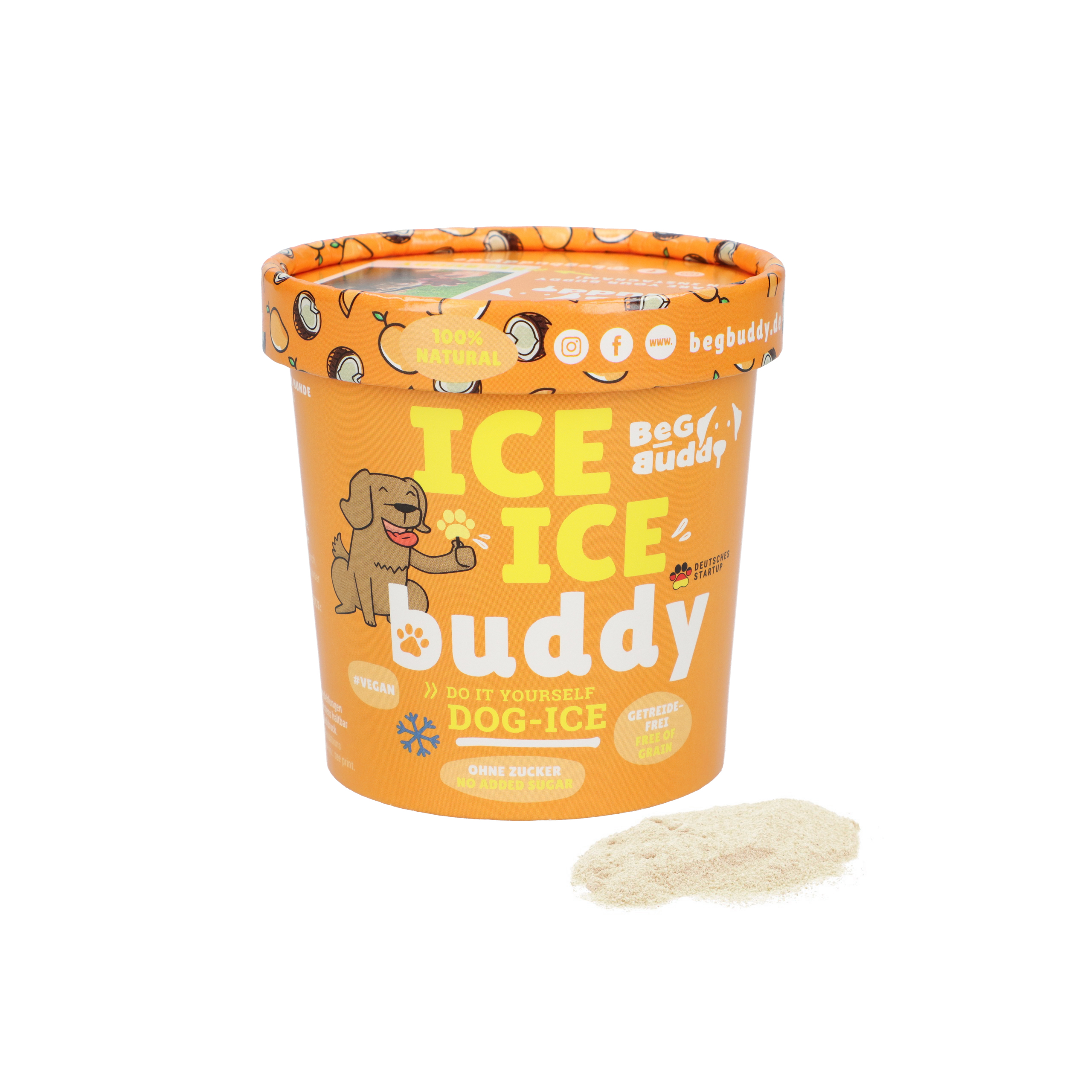 Hundeeispulver ICE ICE BUDDY Mango-Split