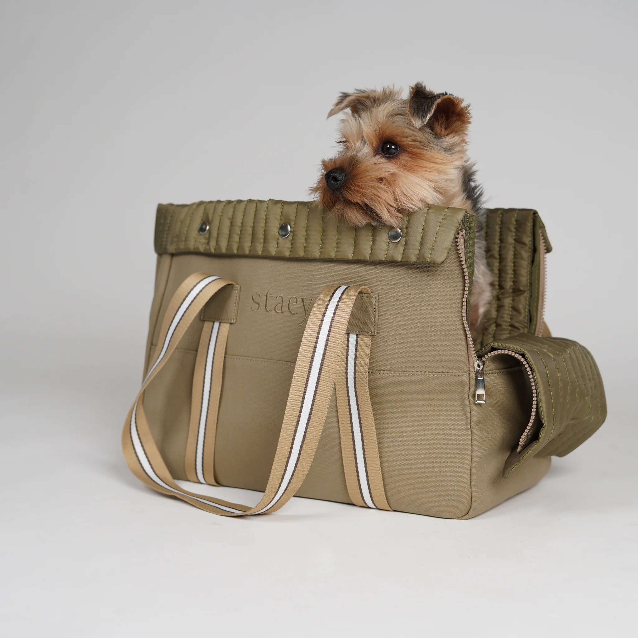 Hundetragetasche LILY Taupe