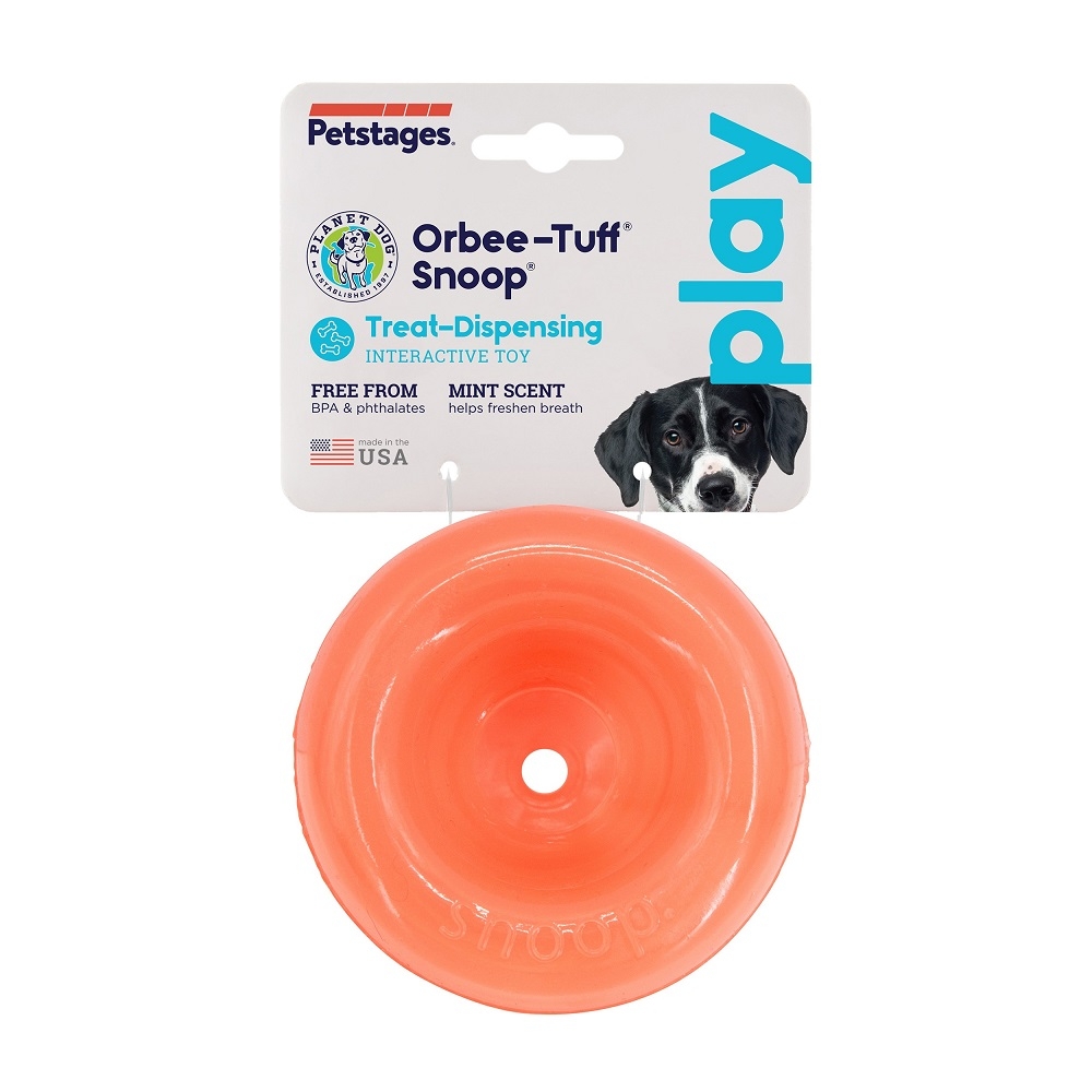 Planet Dog Hundespielzeug Orbee-Tuff® Lil' SNOOP Red Small