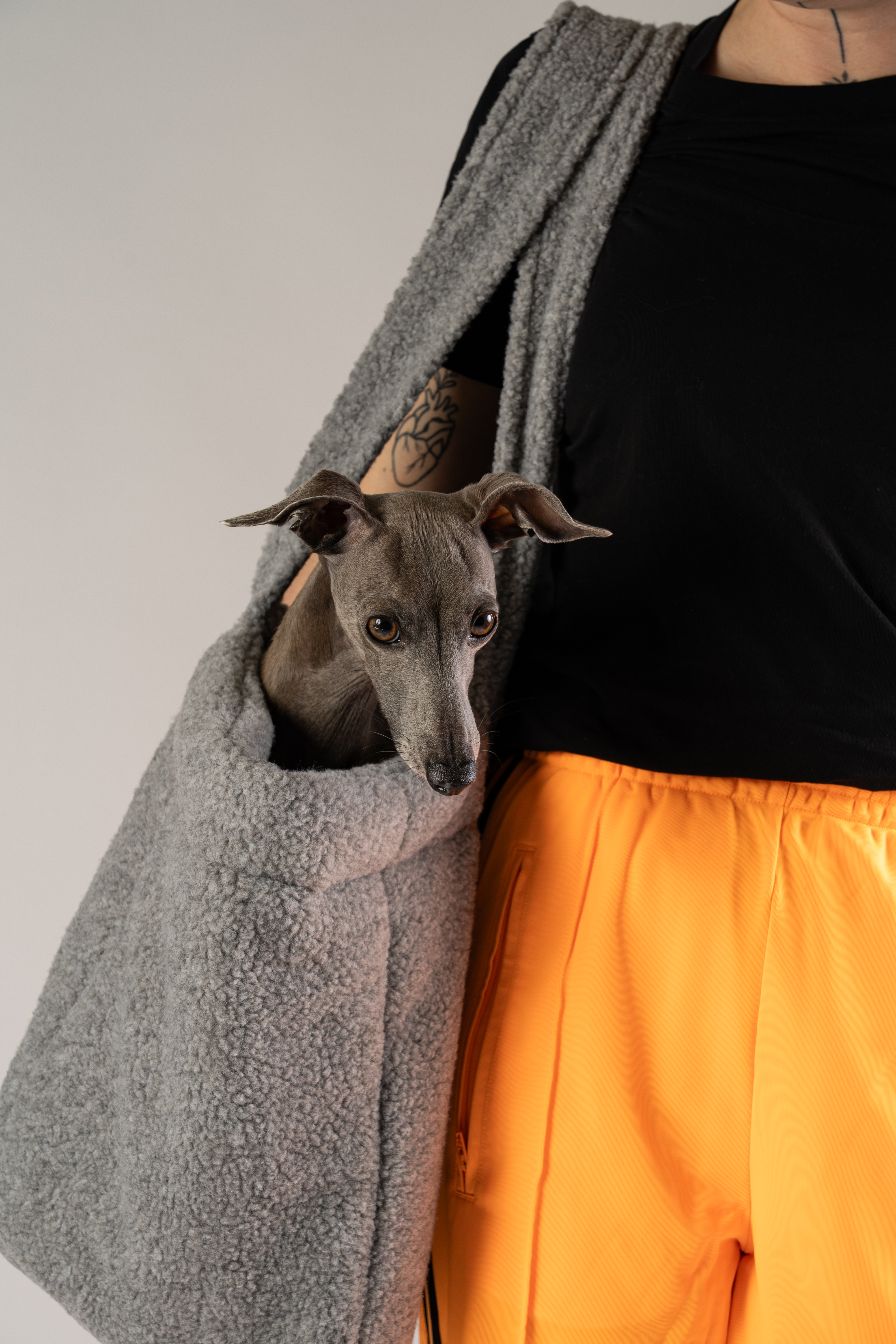 Teddy Shopper Grey