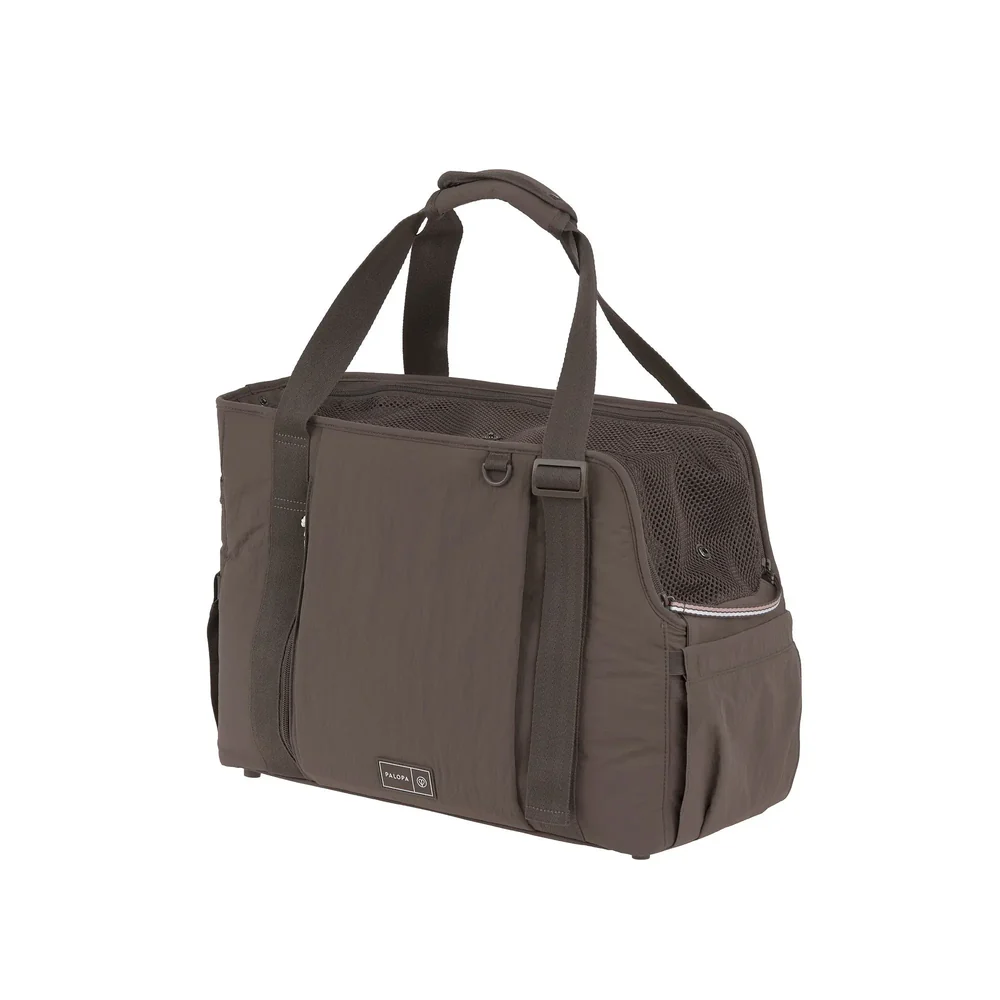 Hundetasche WEDA crinkled chocolate