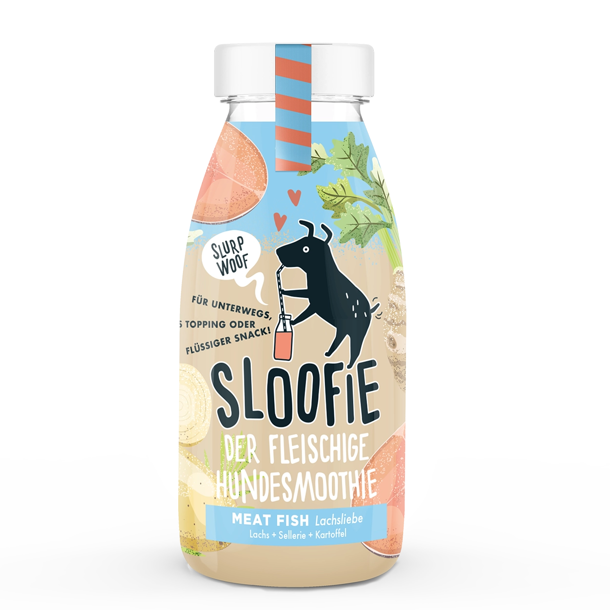 Hundesmoothie MEAT FISH Lachs 250ml