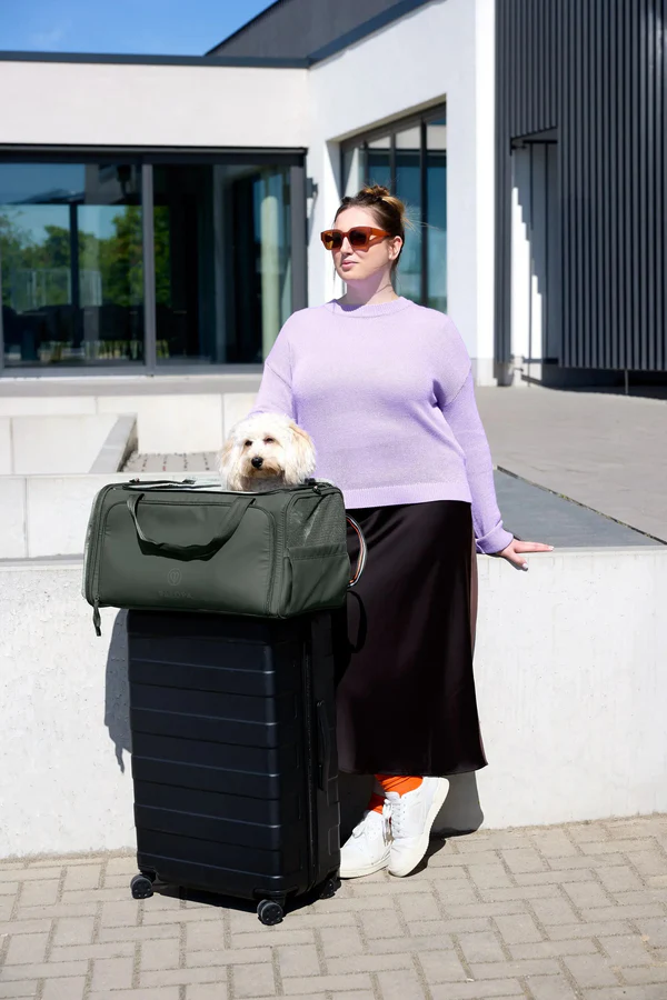 Hundetasche BENNO dunkelgrün