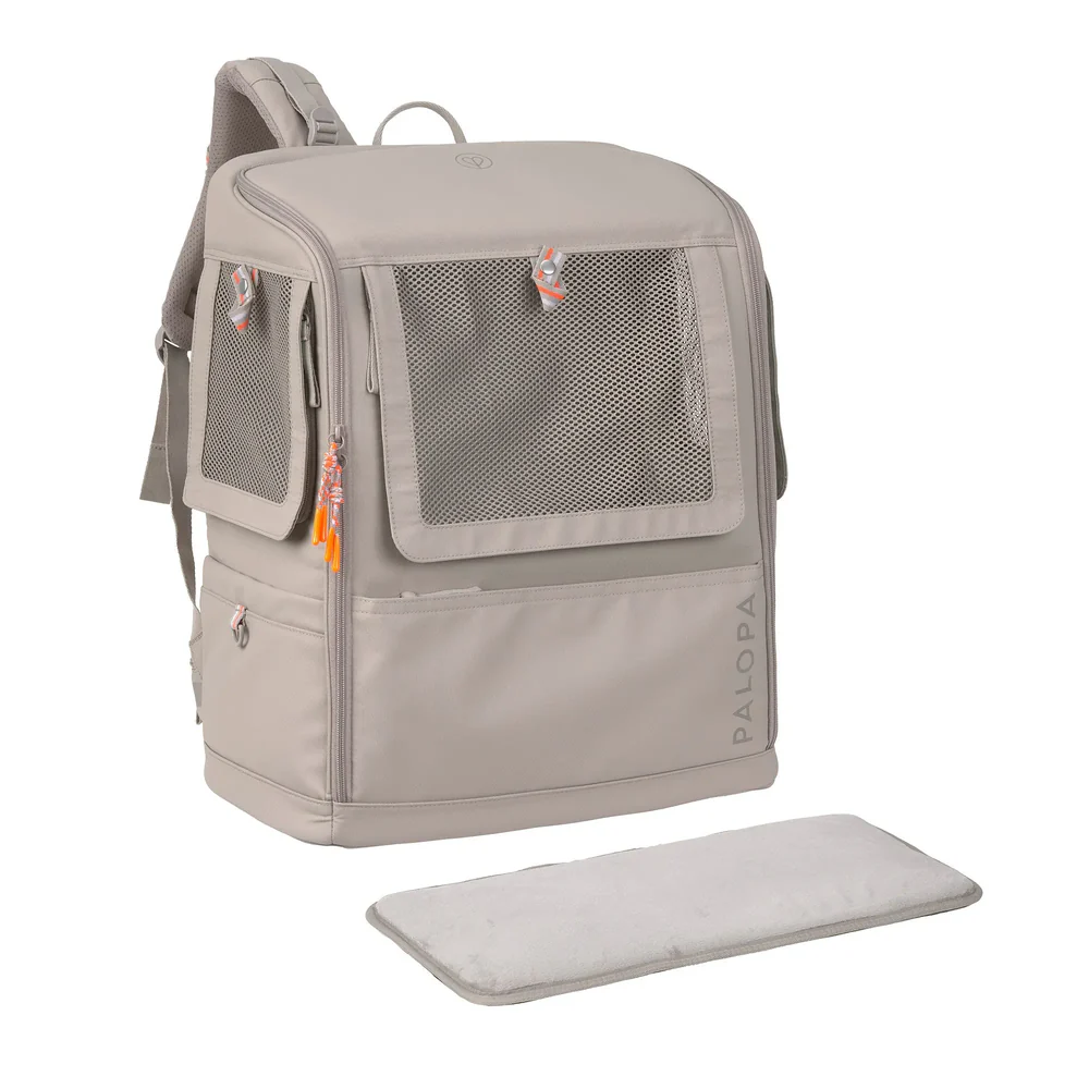 Hundetragerucksack KARI taupe