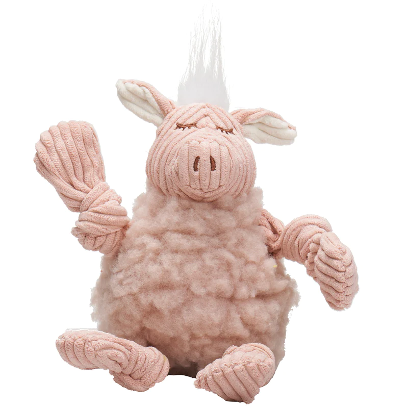 Knotenspielzeug PENELOPE PIG HuggleFleece® FlufferKnottie™