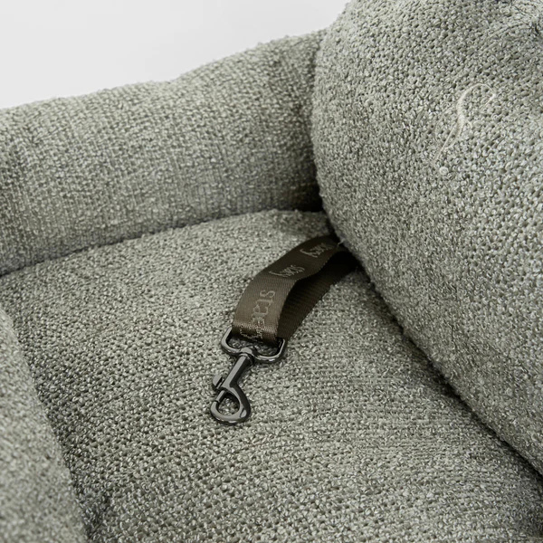 Autositz für Hunde TOVA 2‑in‑1‑Autositz | Oat Bouclé