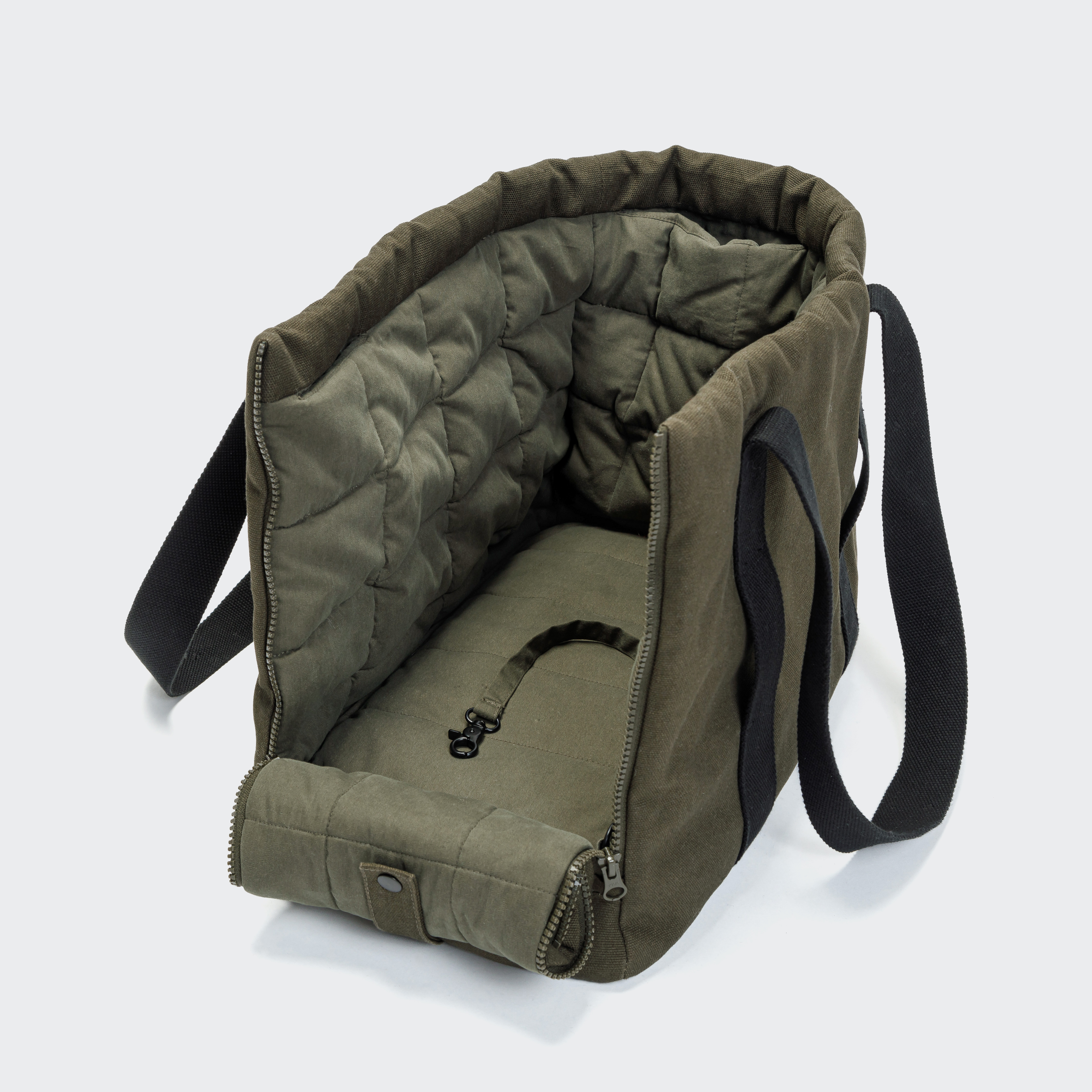 Hundetasche TURIN Canvas Olive
