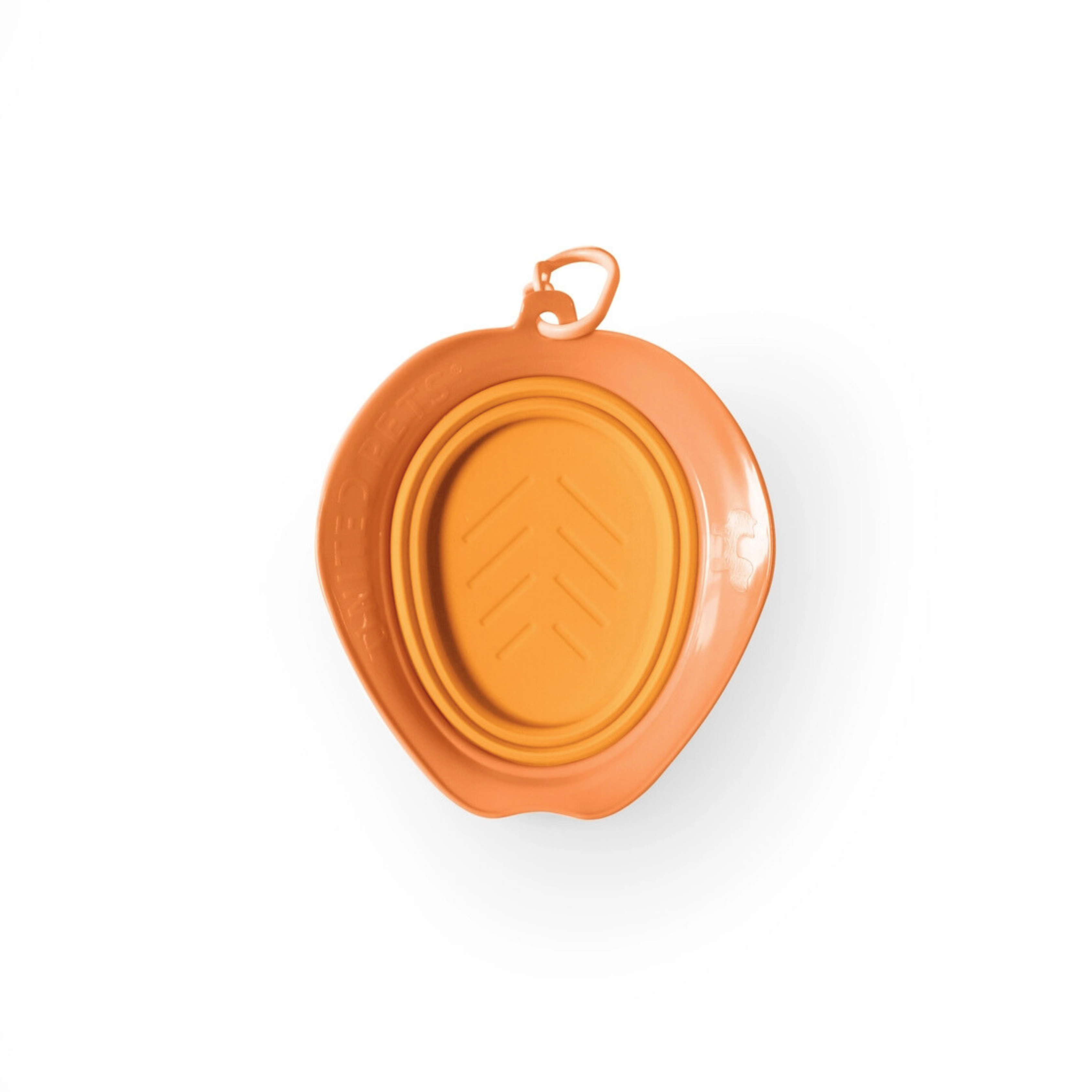 United Pets faltbarer Reisenapf LEAF BOWL Orange